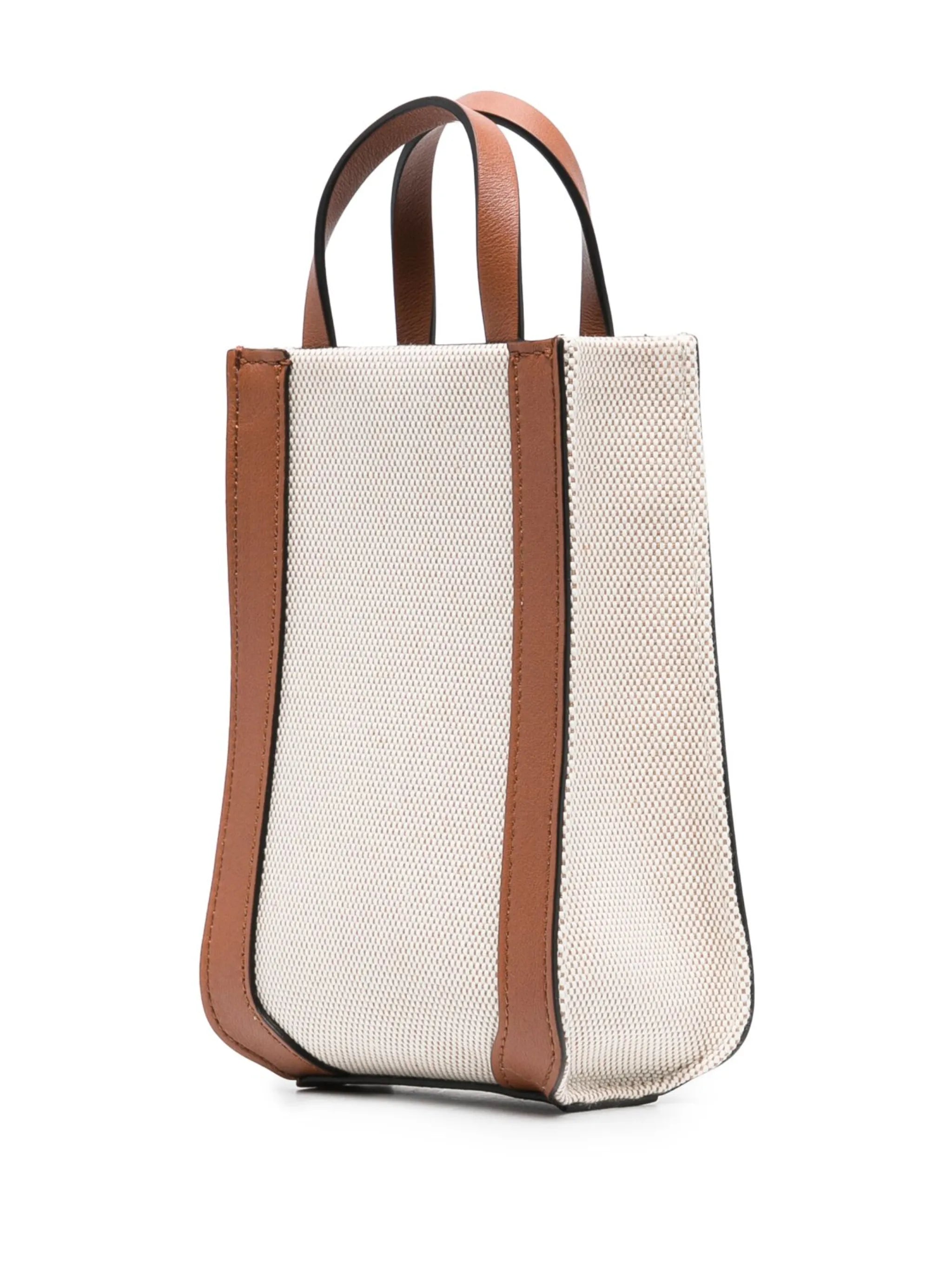 logo-plaque tote bag