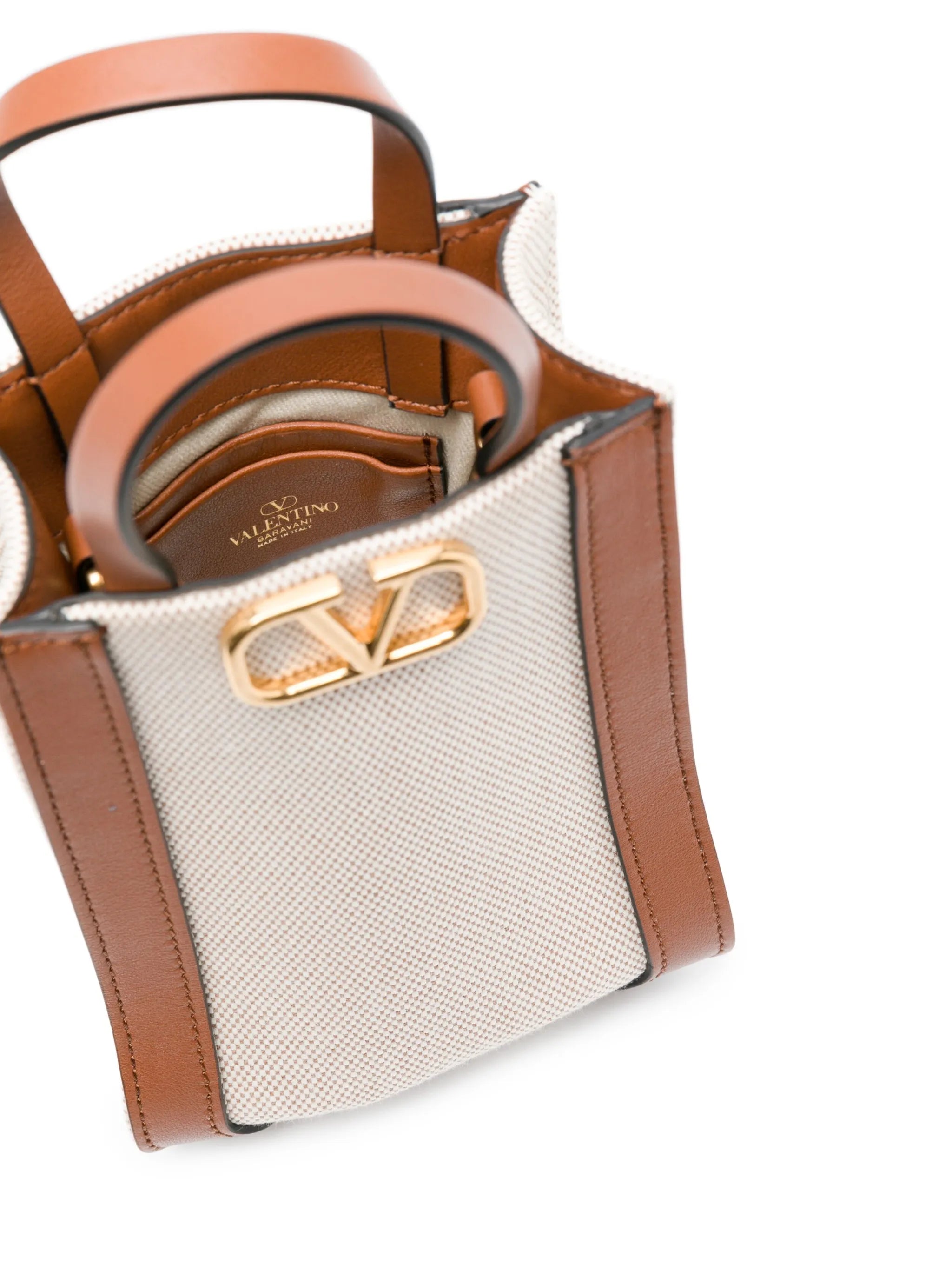 logo-plaque tote bag