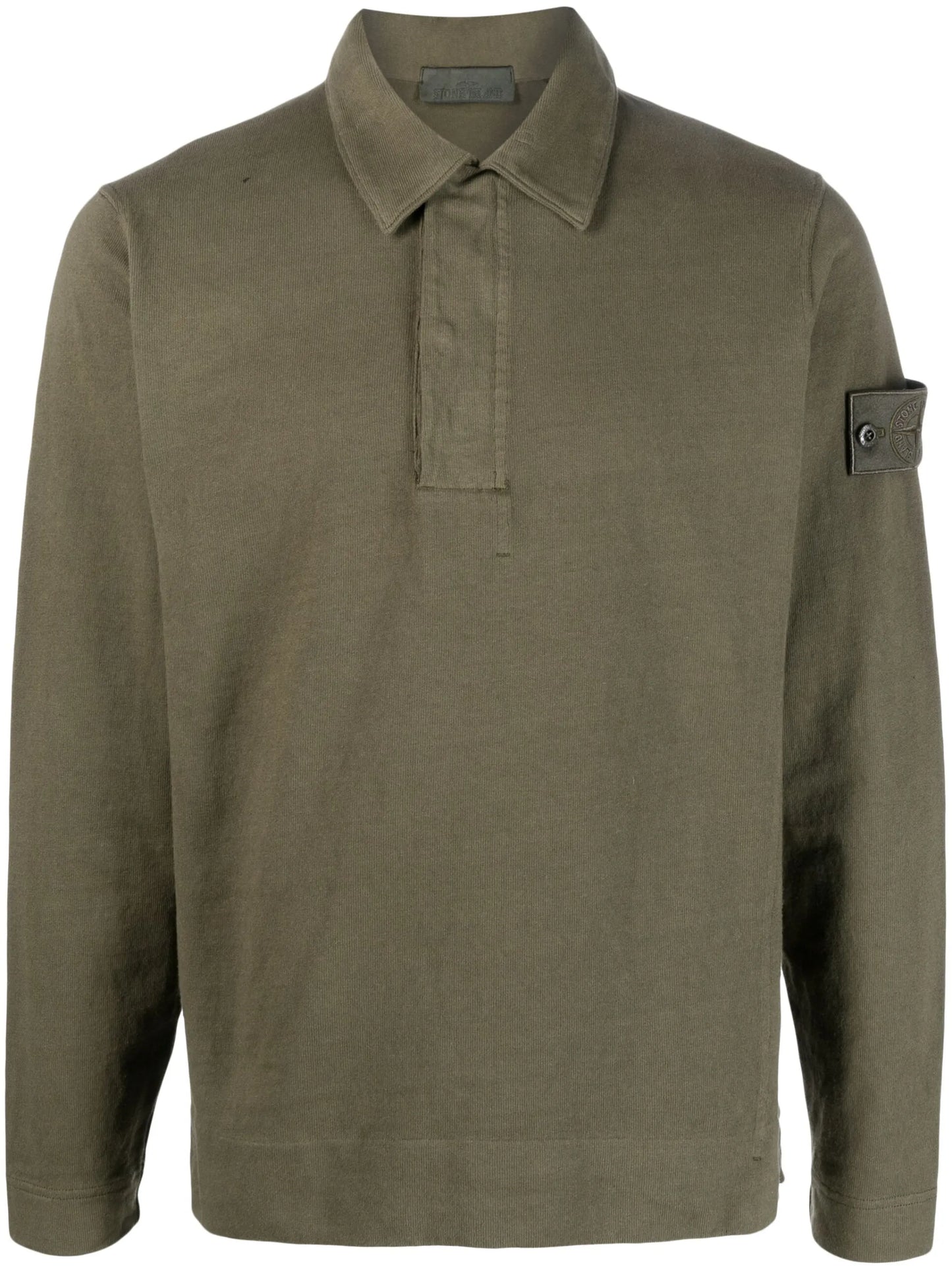 long-sleeved polo shirt