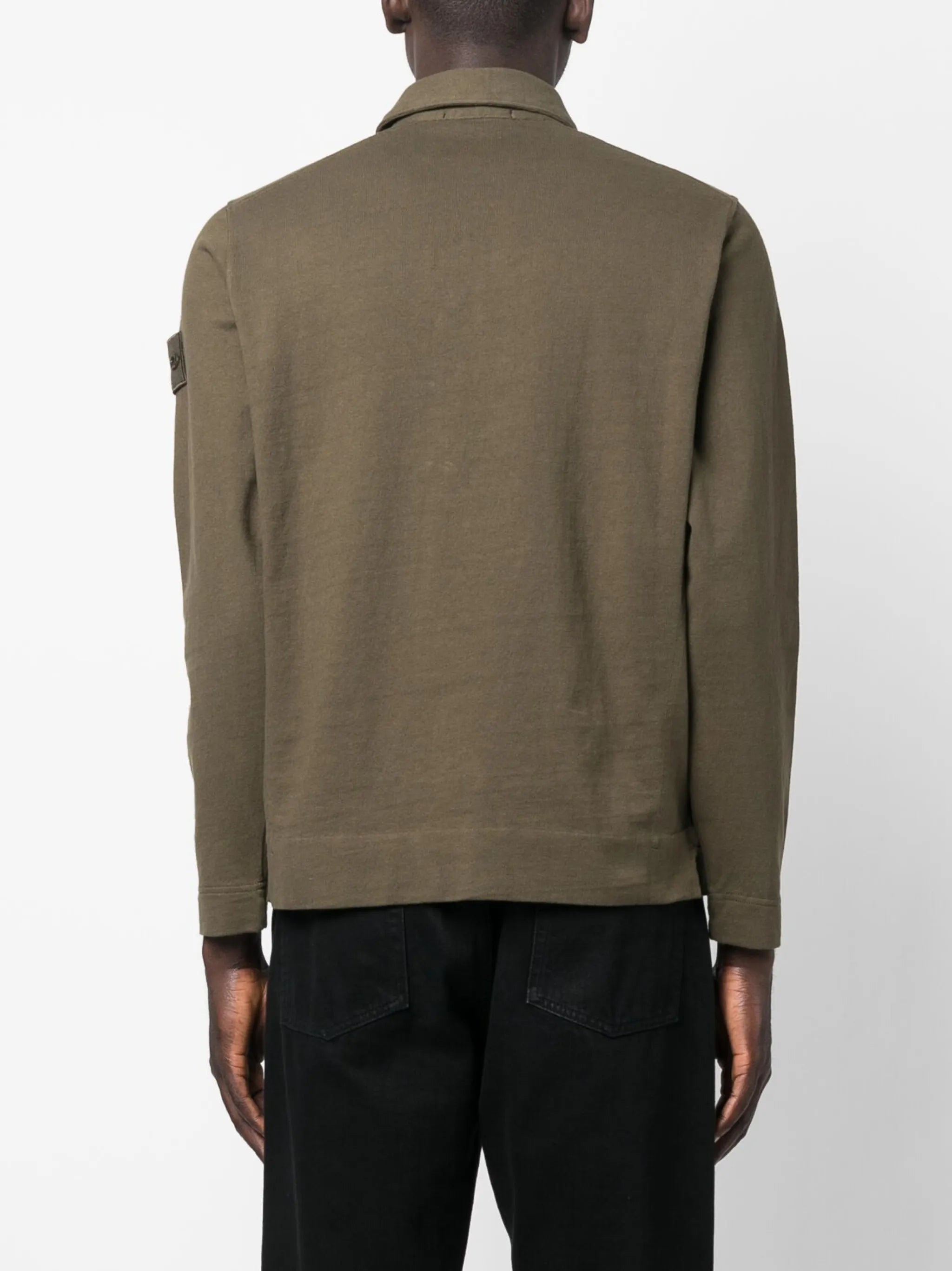 long-sleeved polo shirt