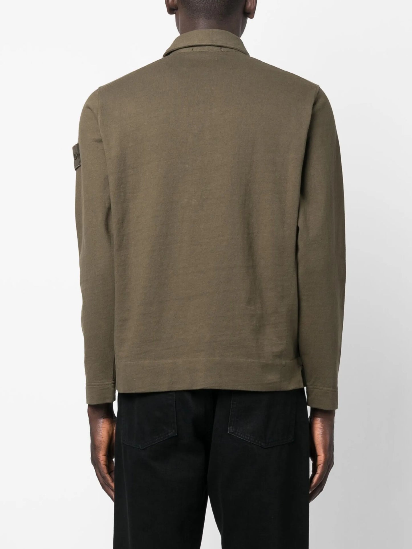 long-sleeved polo shirt