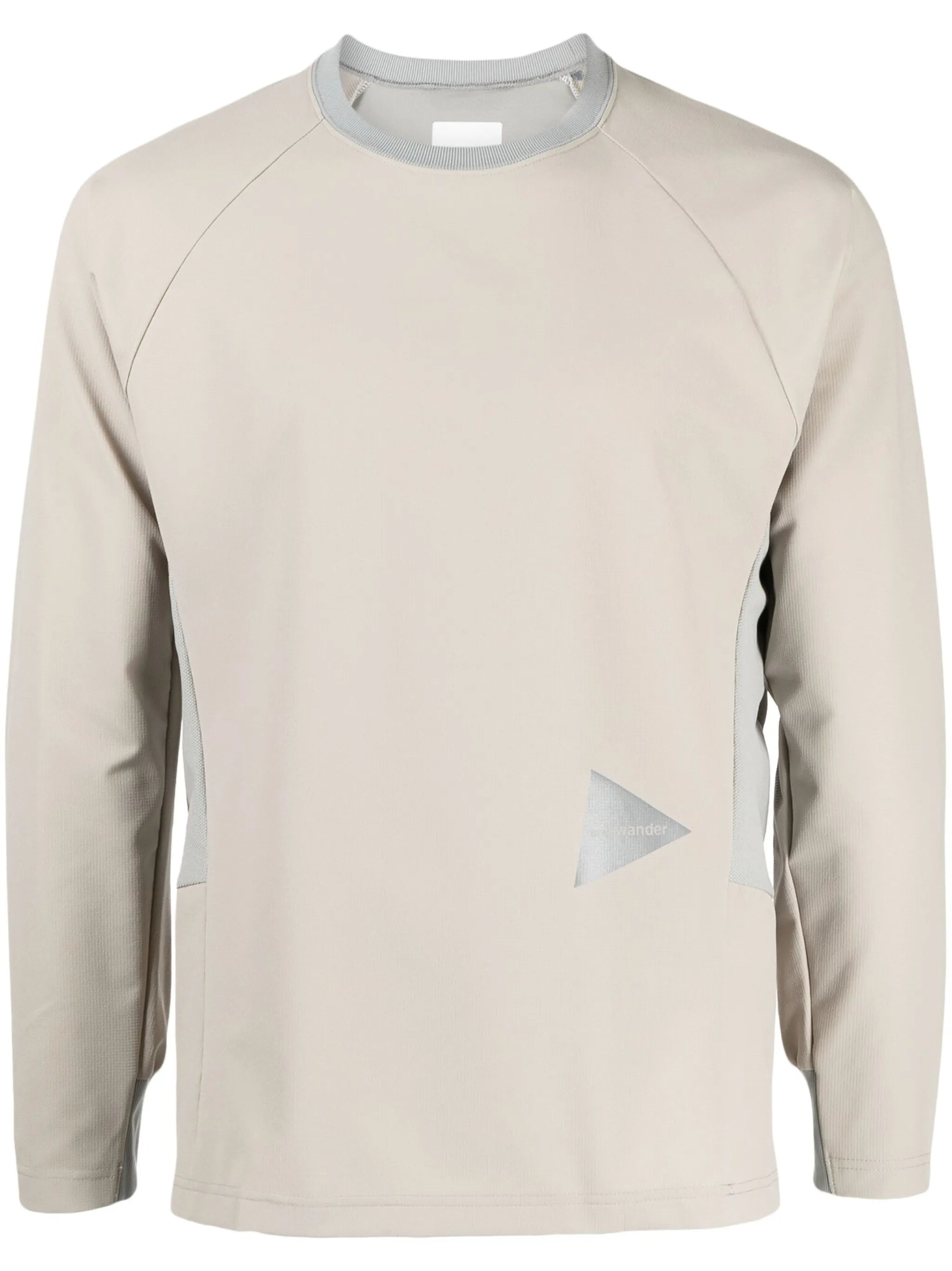 logo-print long-sleeve sweatshirt