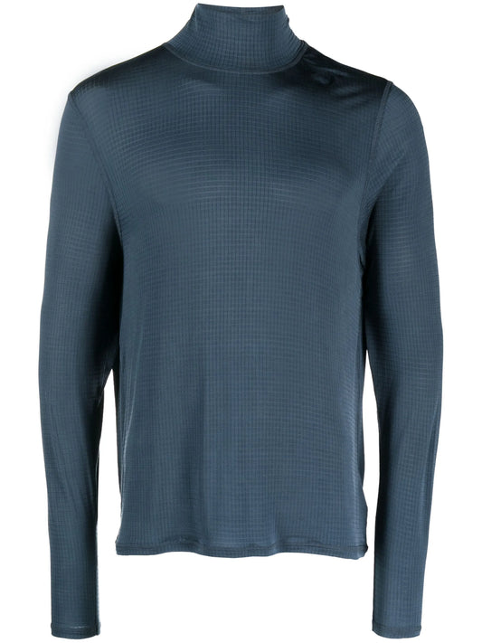 Bend high-neck ripstop T-shirt