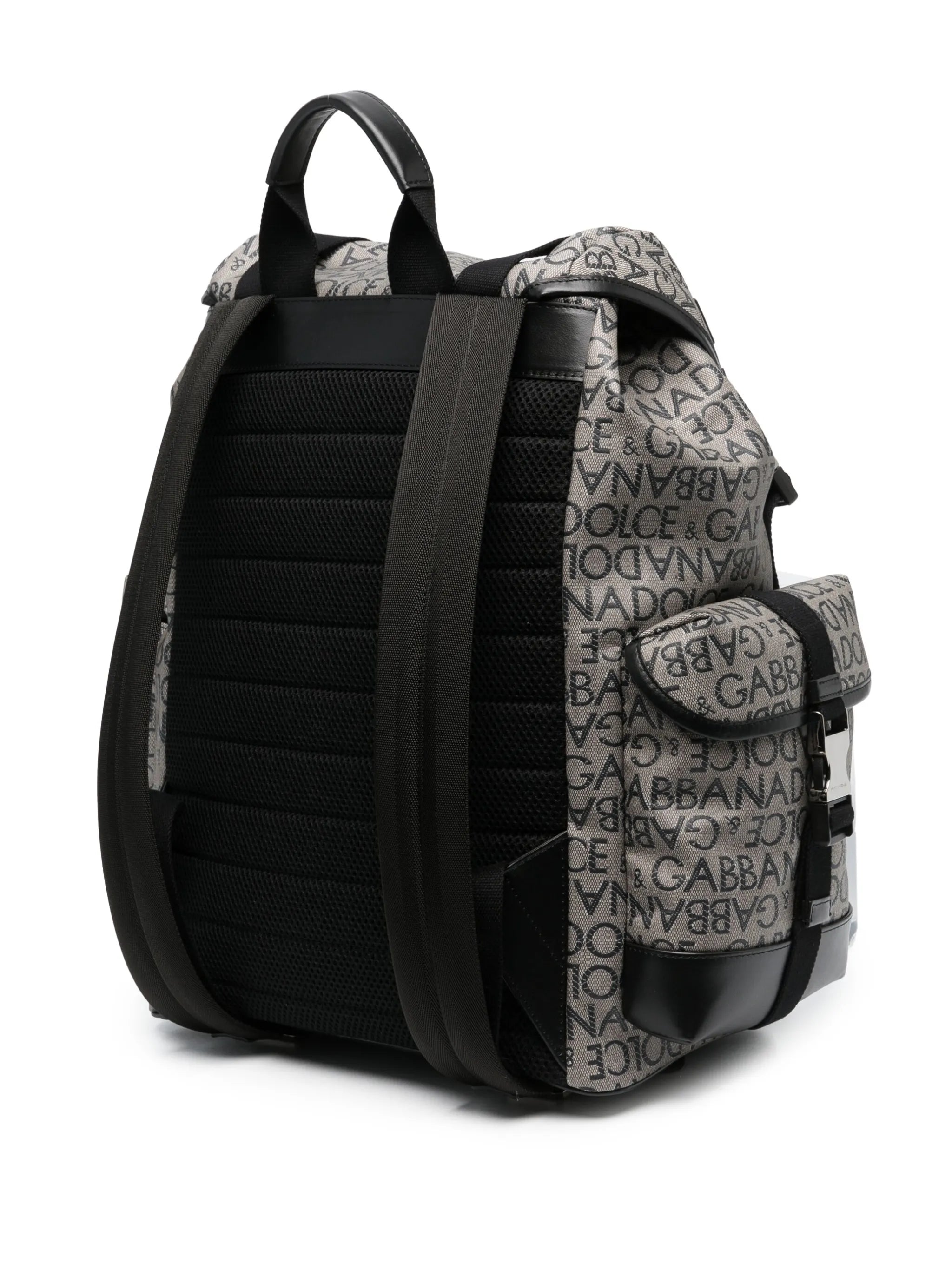 logo jacquard backpack