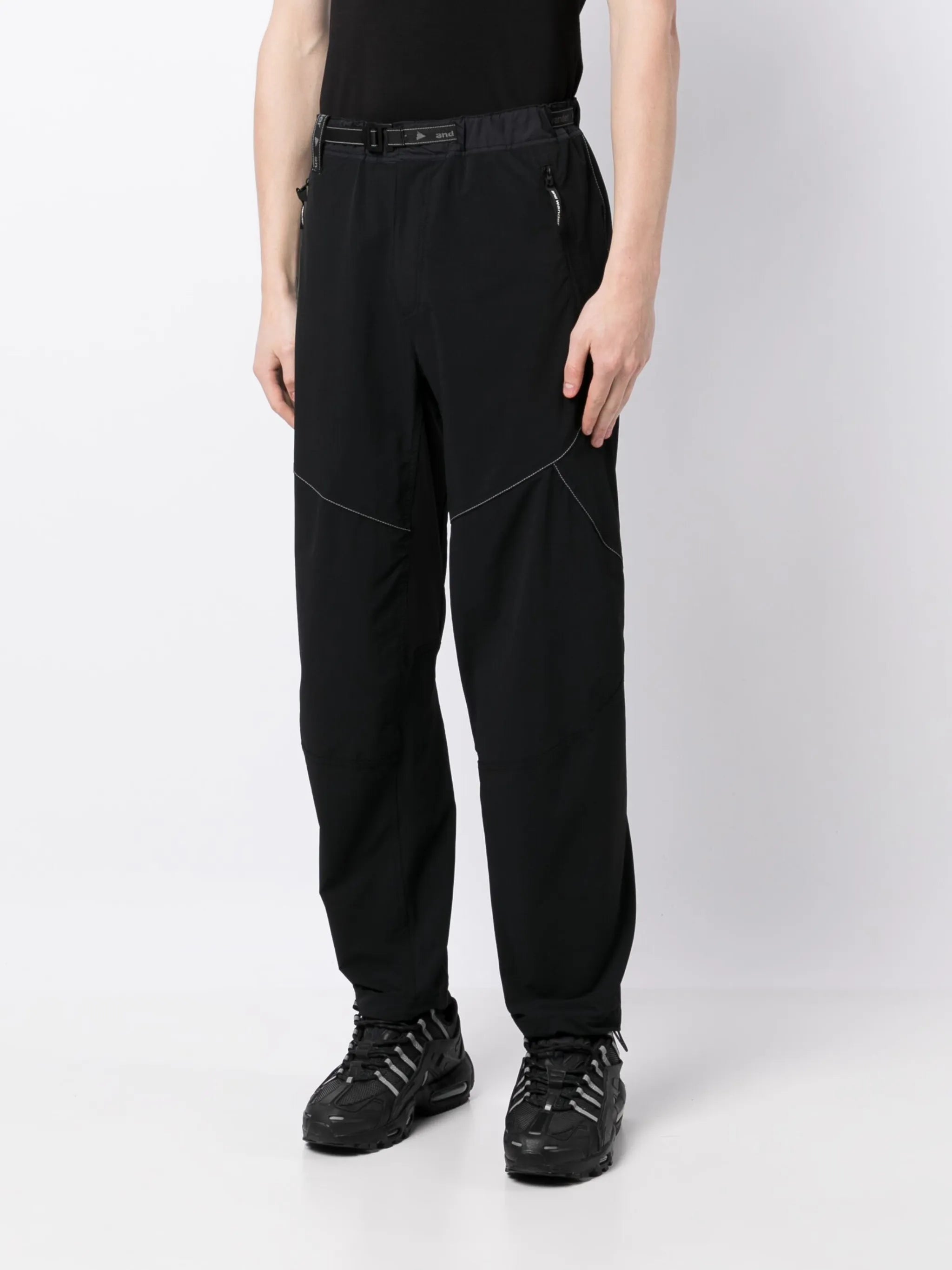 logo-print cropped trousers