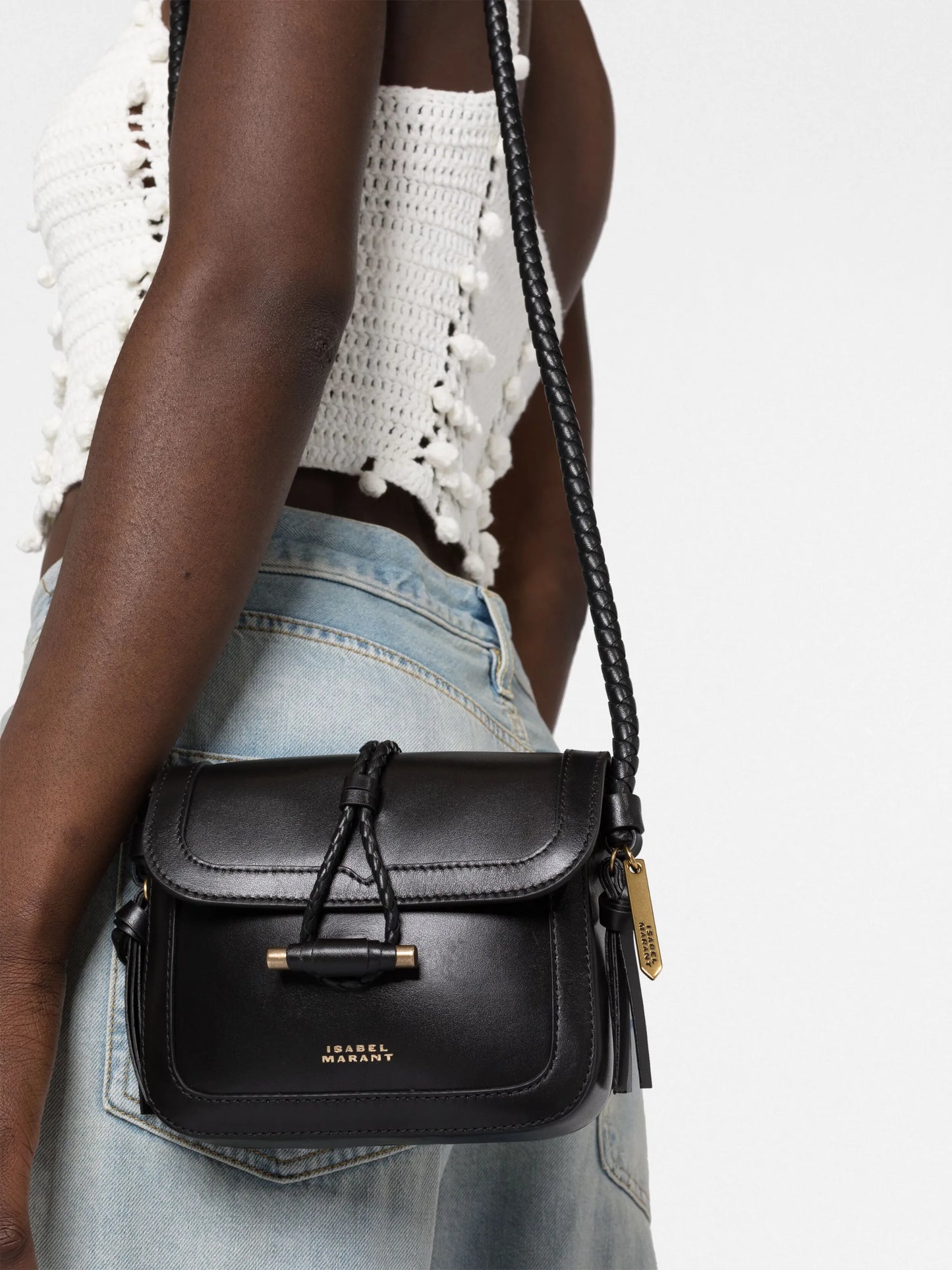 Vigo Flap leather crossbody bag
