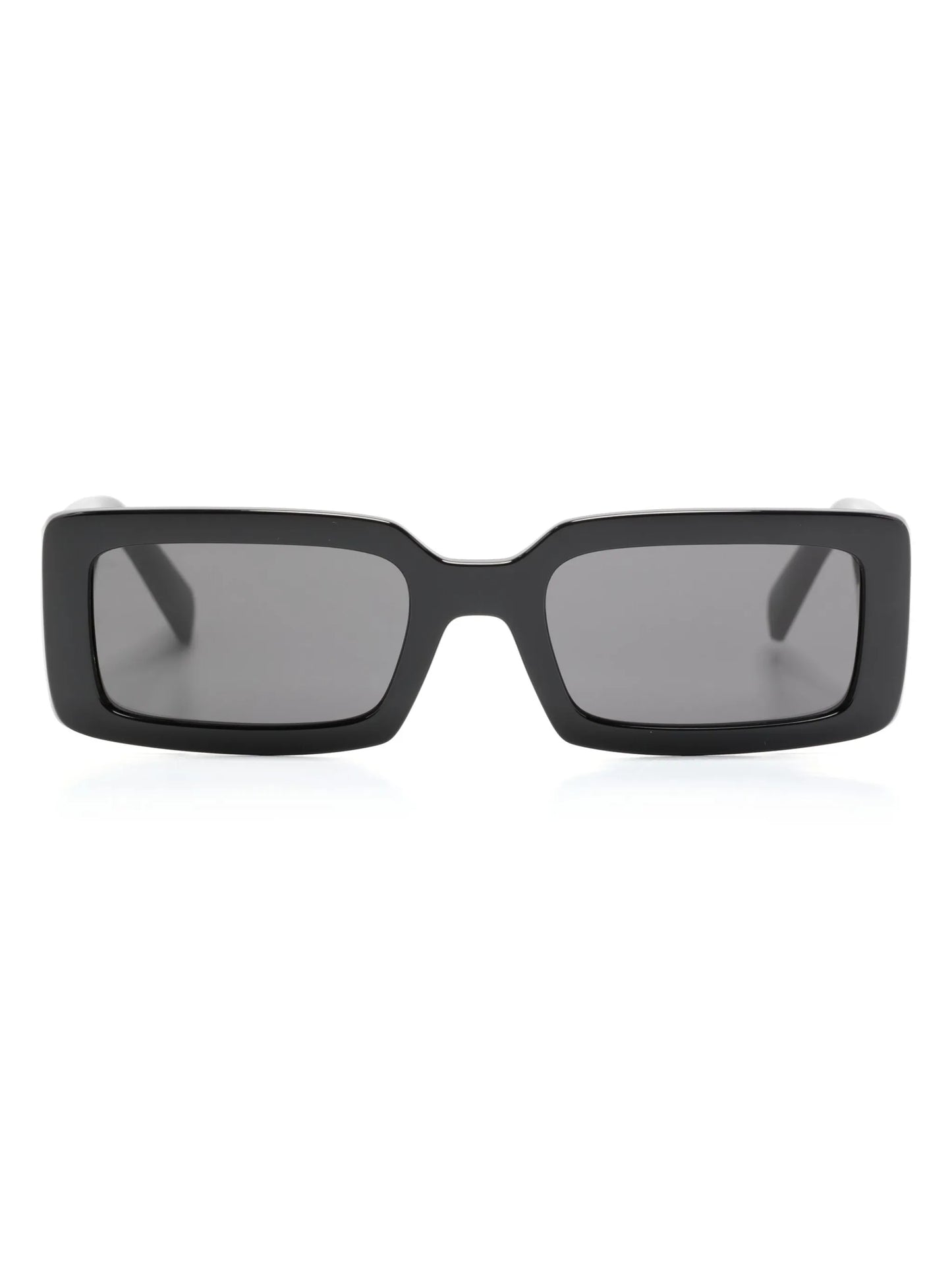 logo-print rectangle-frame sunglasses