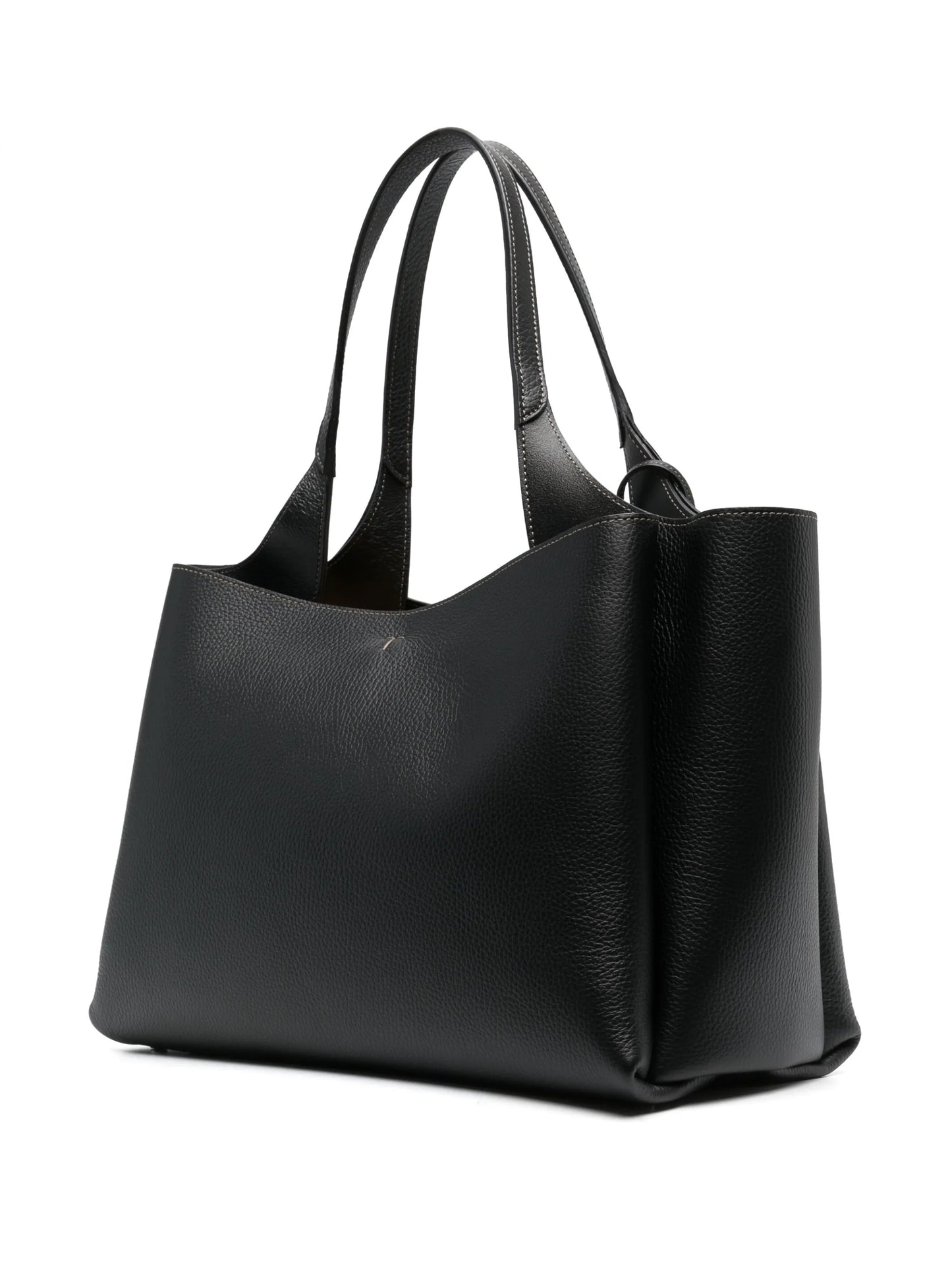 T-pendant leather tote bag