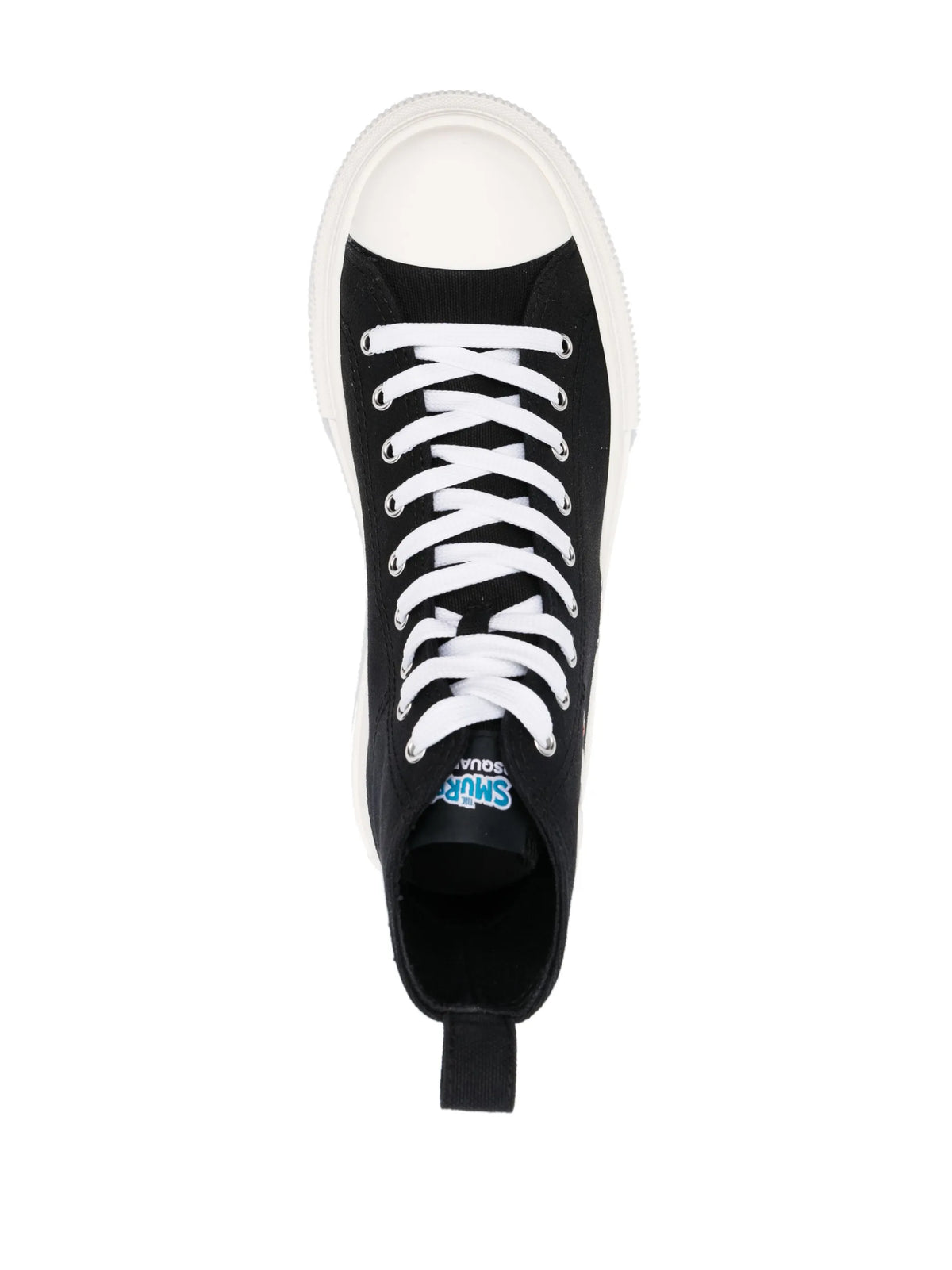 x Smurfs high-top cotton sneakers