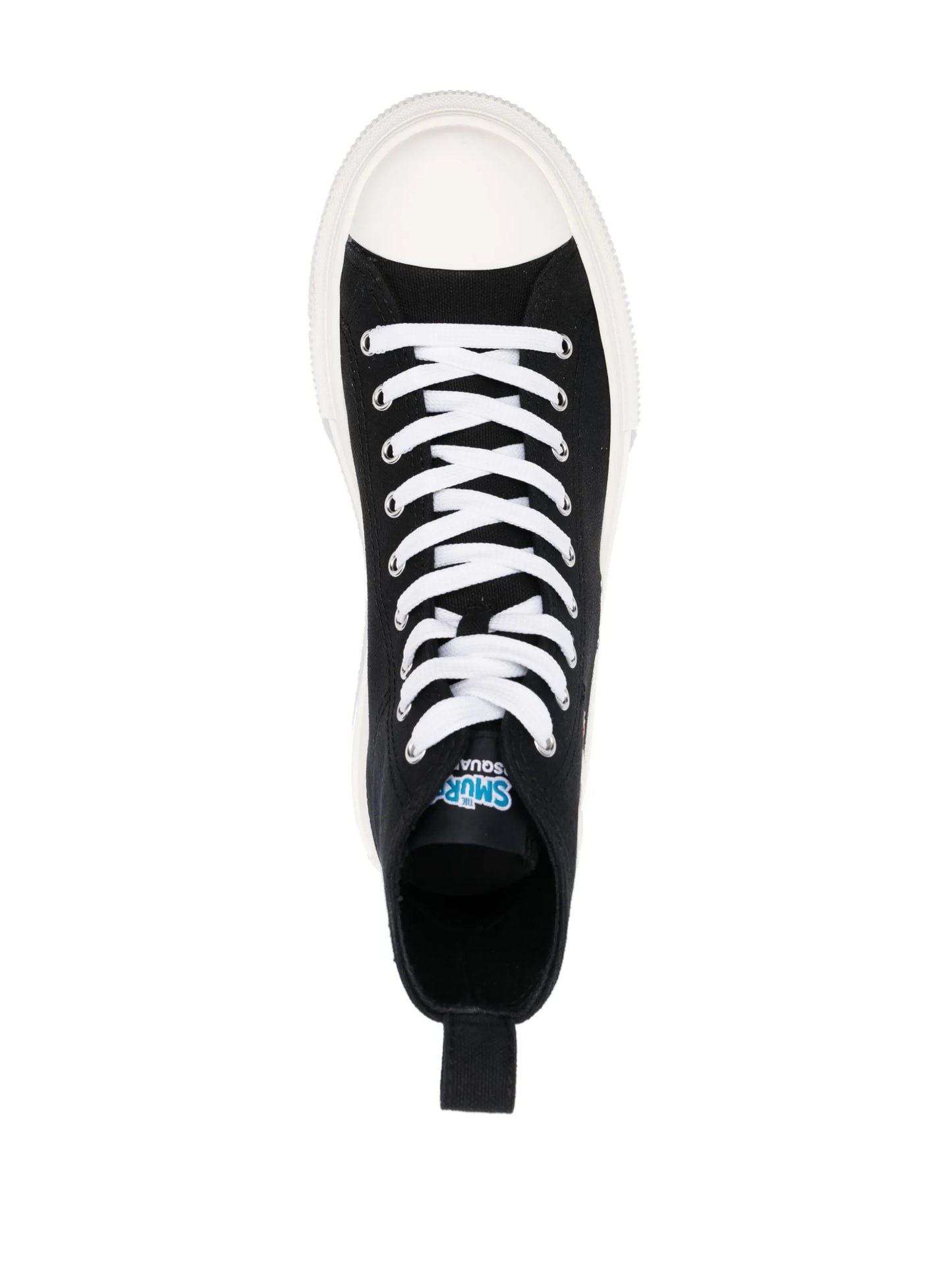 x Smurfs high-top cotton sneakers