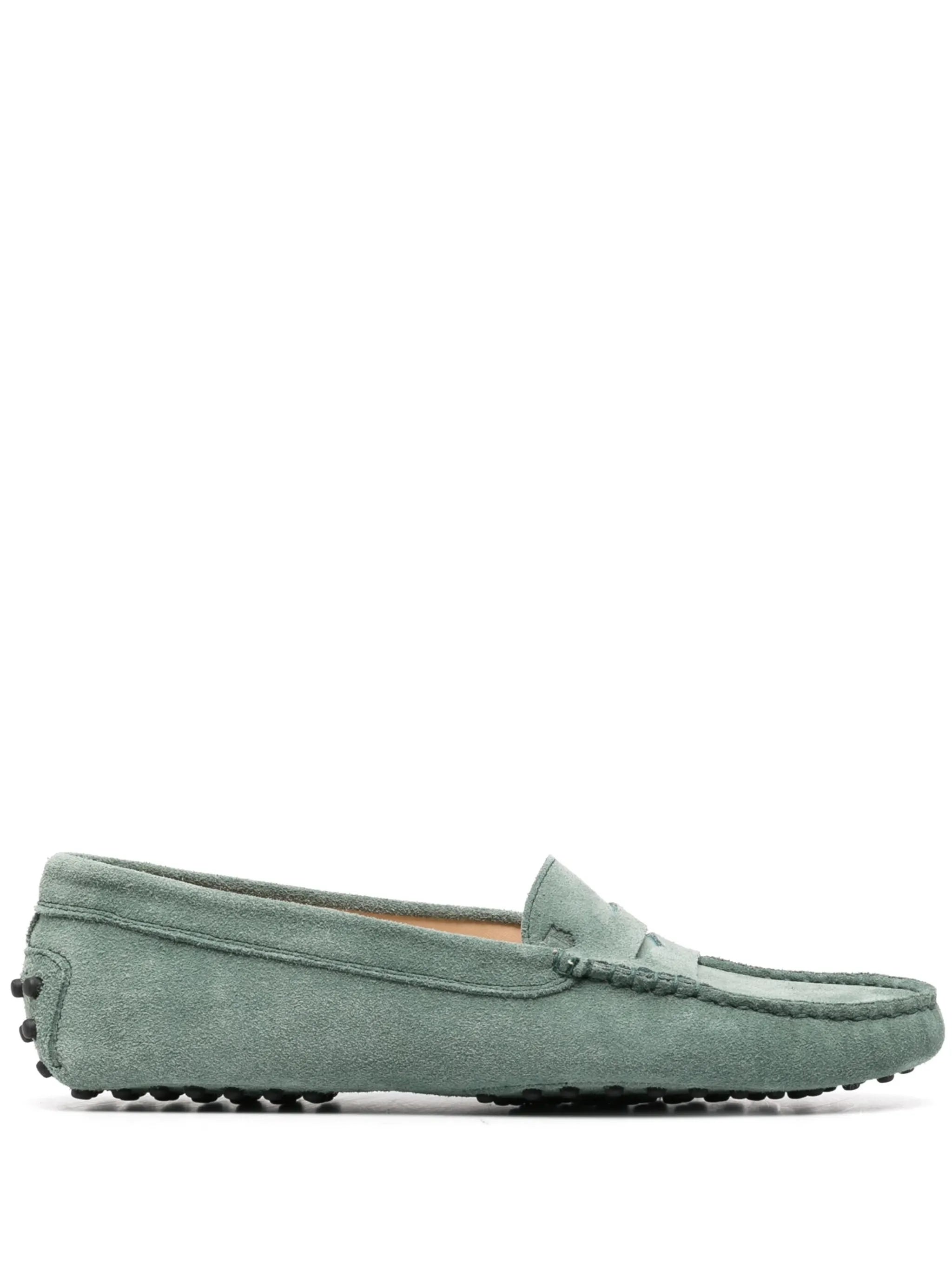 Gommino suede loafers