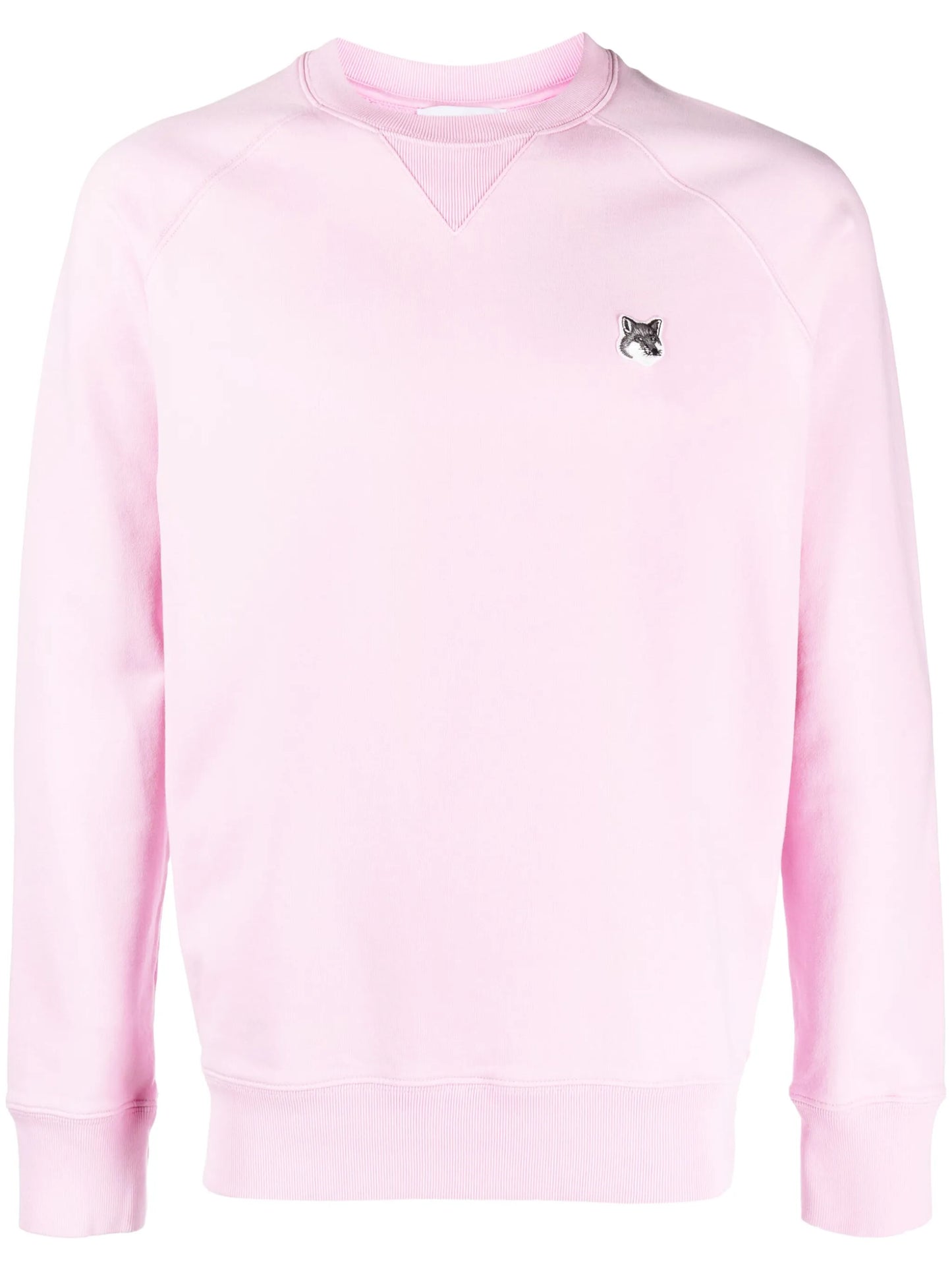 logo-patch cotton sweatshirt
