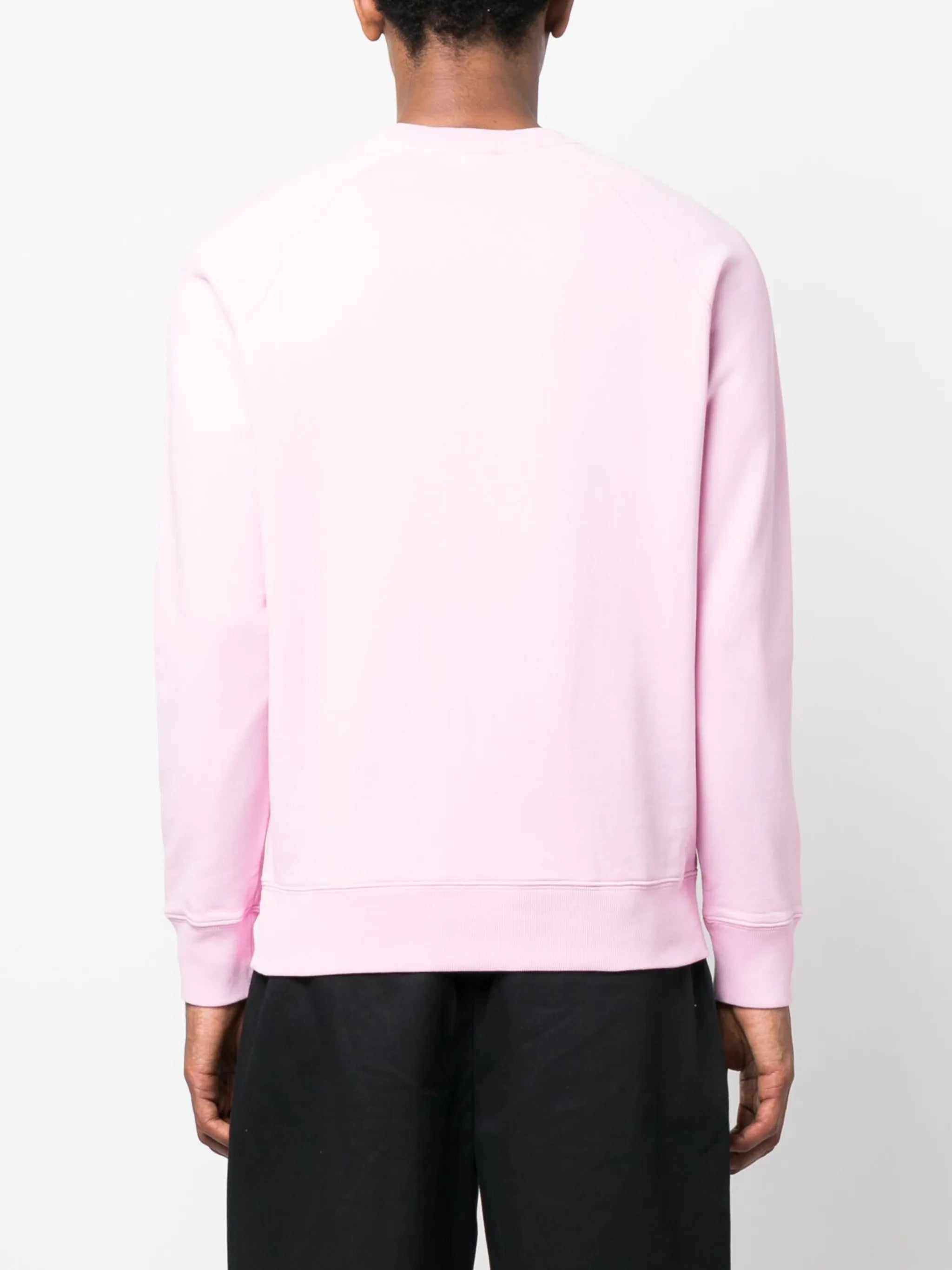 logo-patch cotton sweatshirt