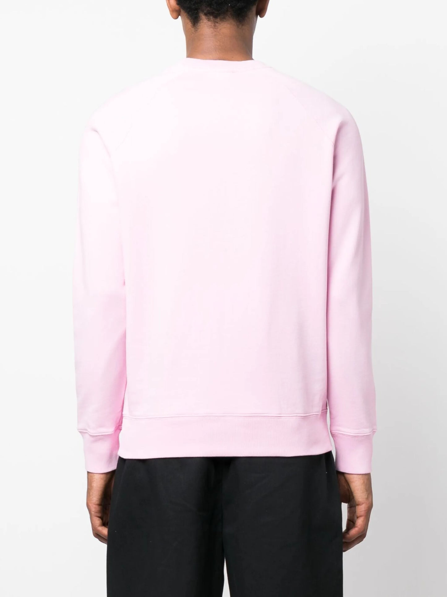 logo-patch cotton sweatshirt