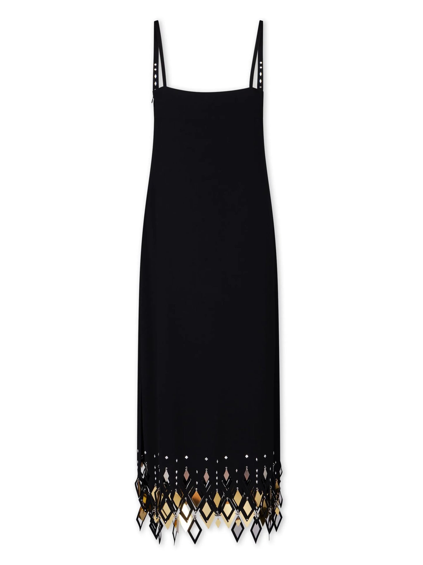 hanging-details cropped T-shirt