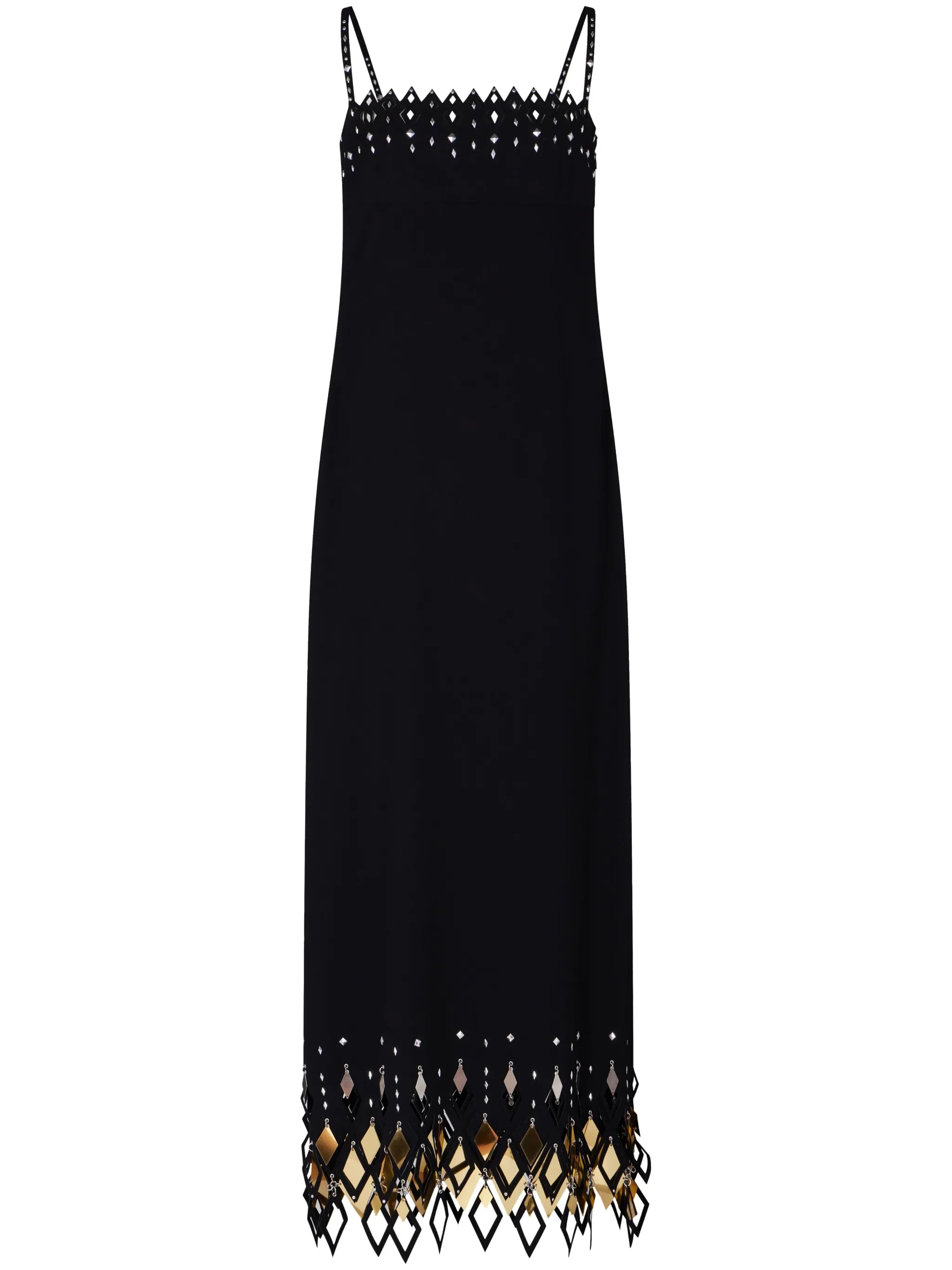 hanging-details cropped T-shirt