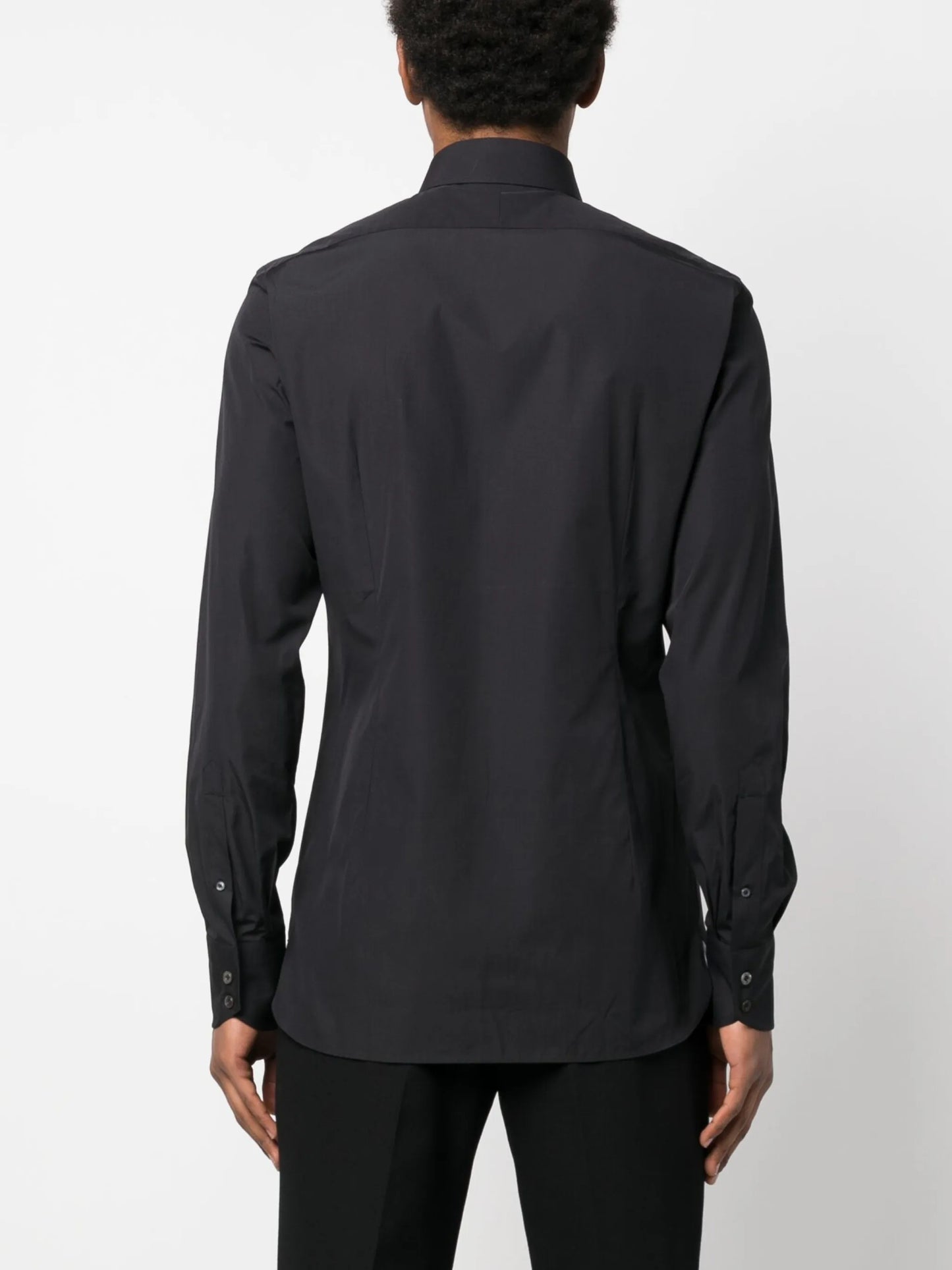 long-sleeve cotton shirt