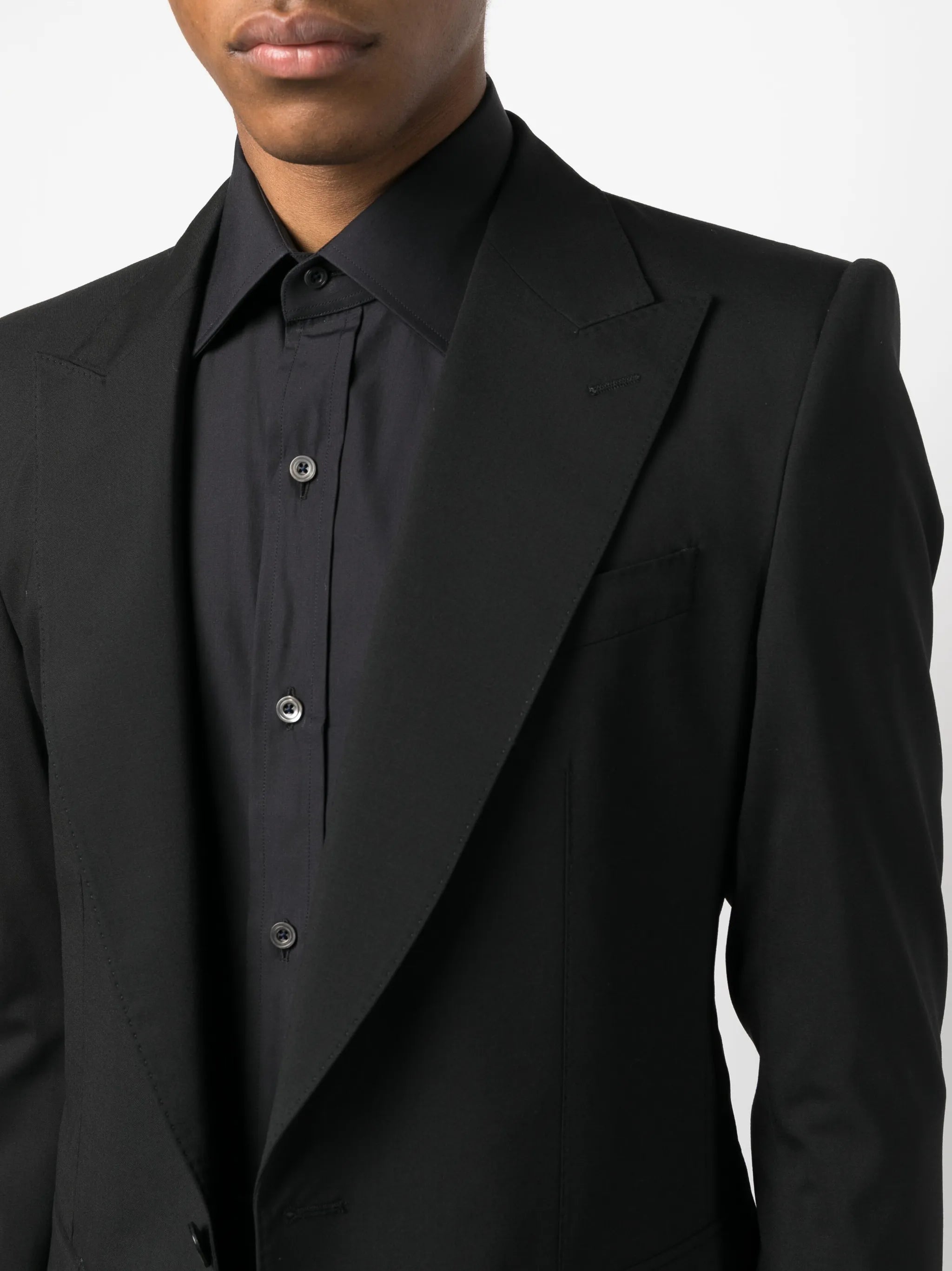 long-sleeve cotton shirt