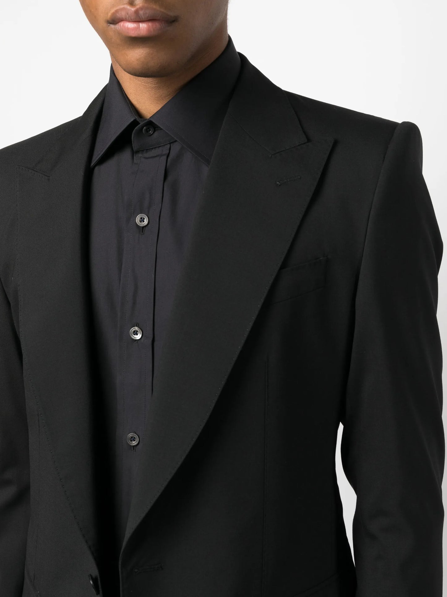 long-sleeve cotton shirt