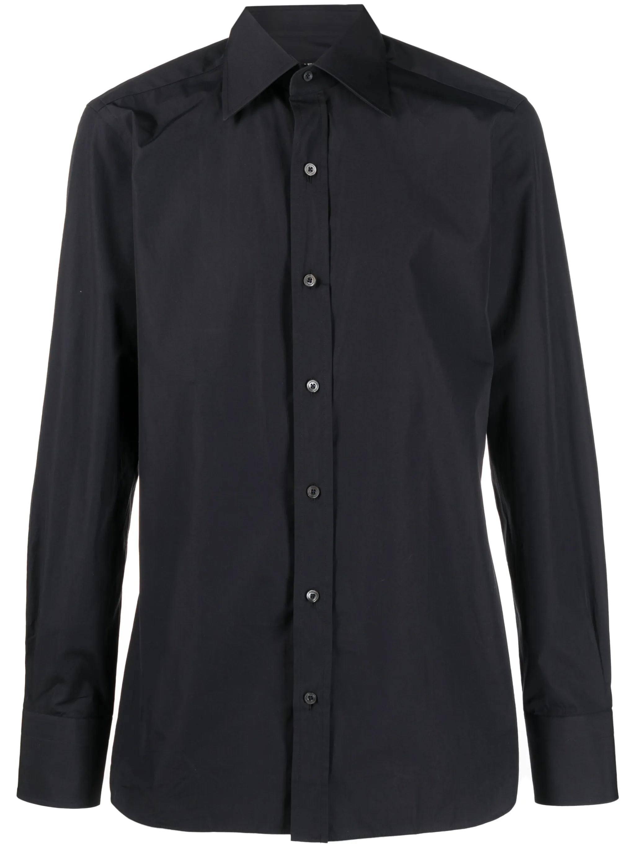 long-sleeve cotton shirt