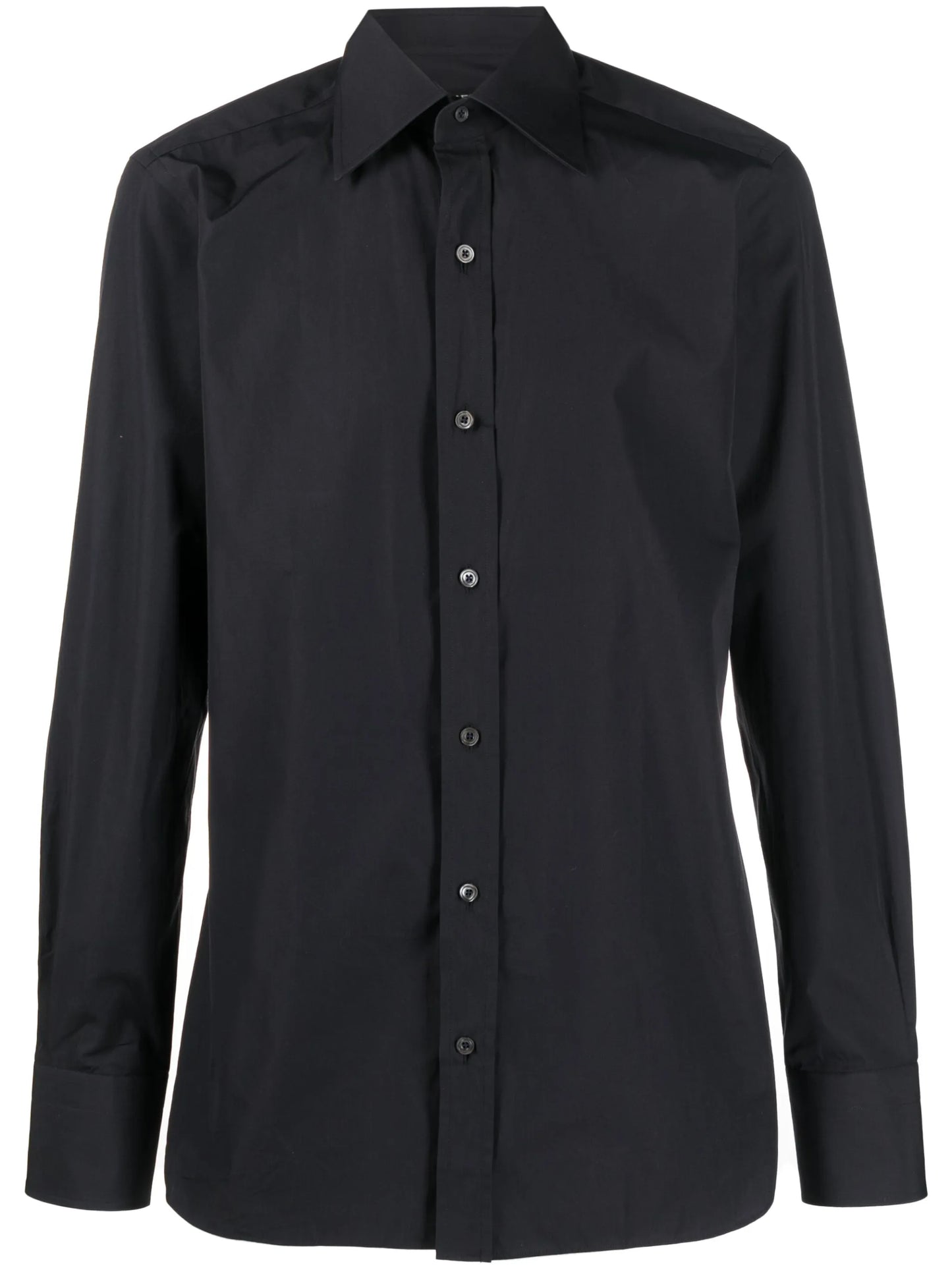 long-sleeve cotton shirt