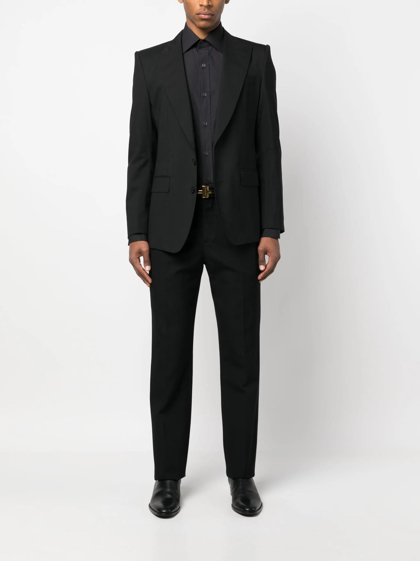 long-sleeve cotton shirt