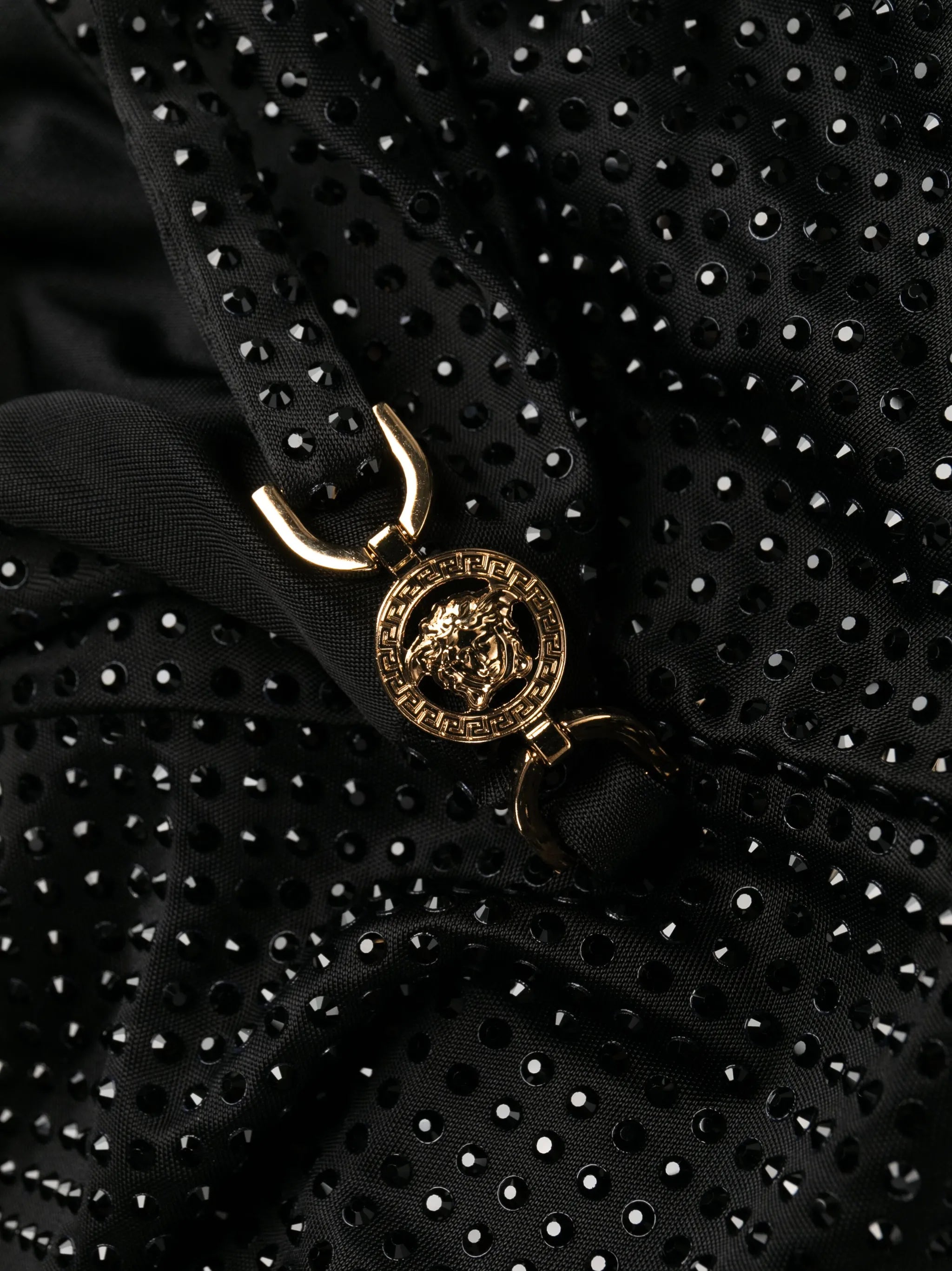 Medusa '95 crystal-embellished minidress