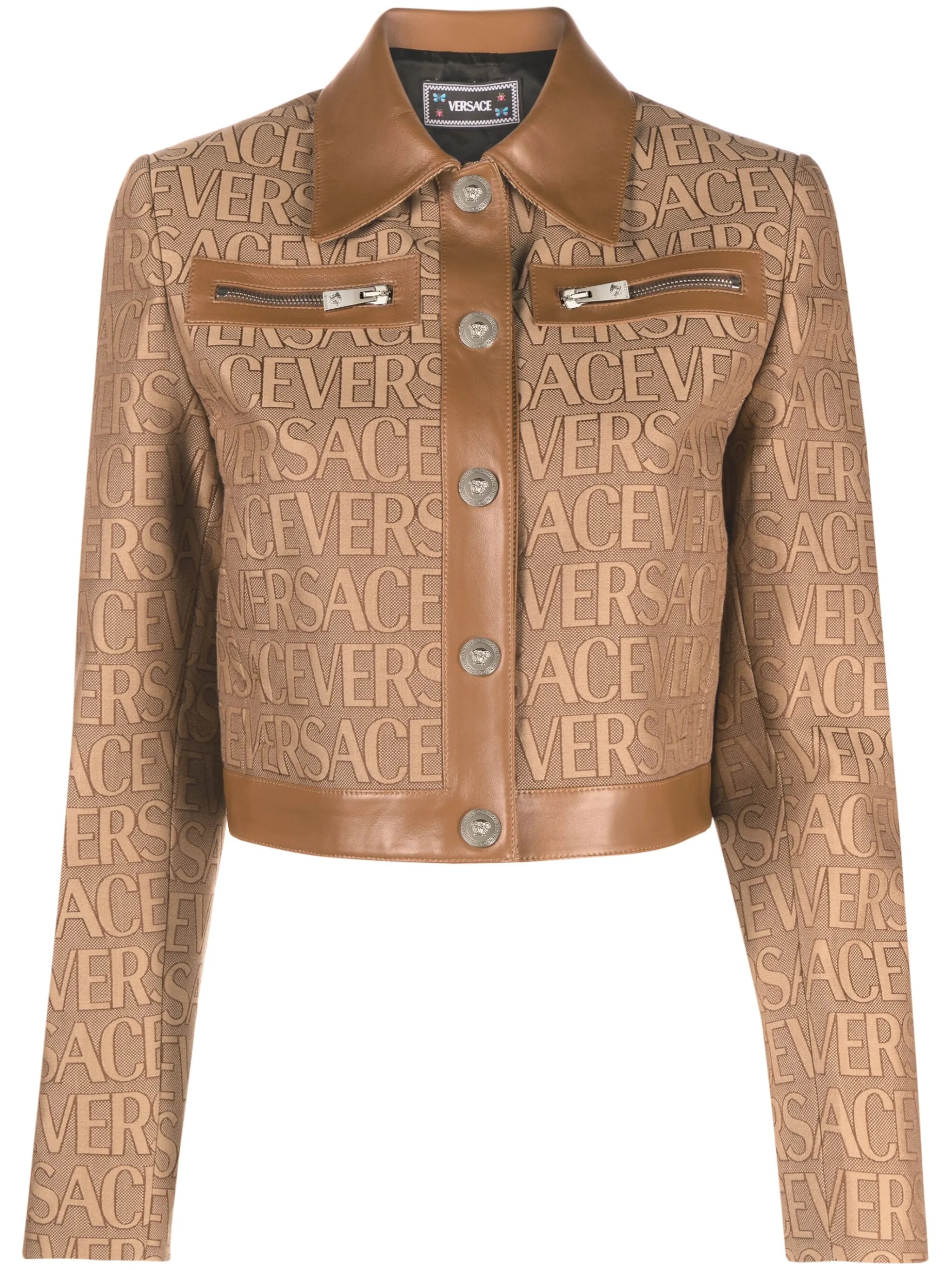 Versace Allover bomber jacket