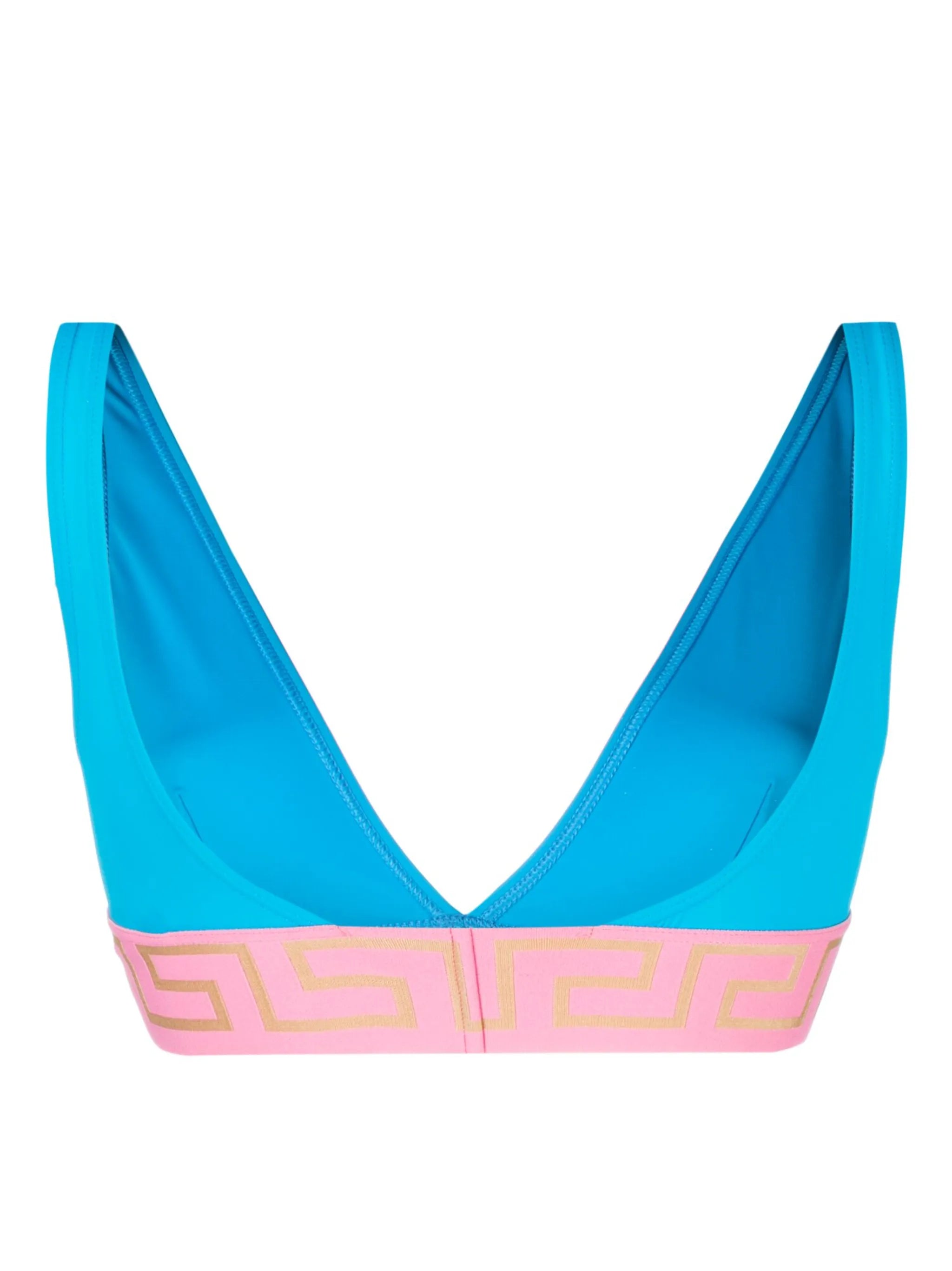 Greca Border bikini top