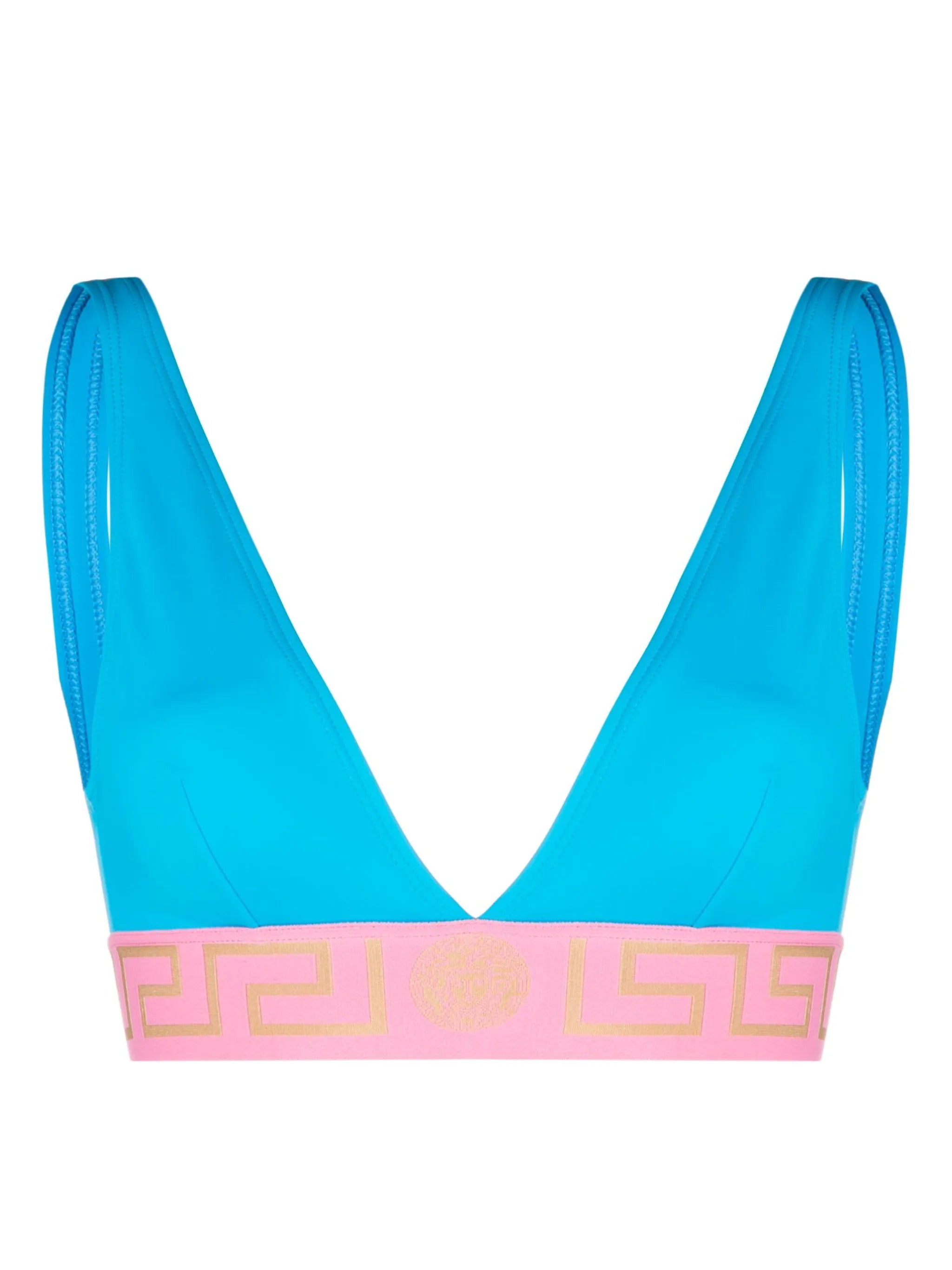 Greca Border bikini top