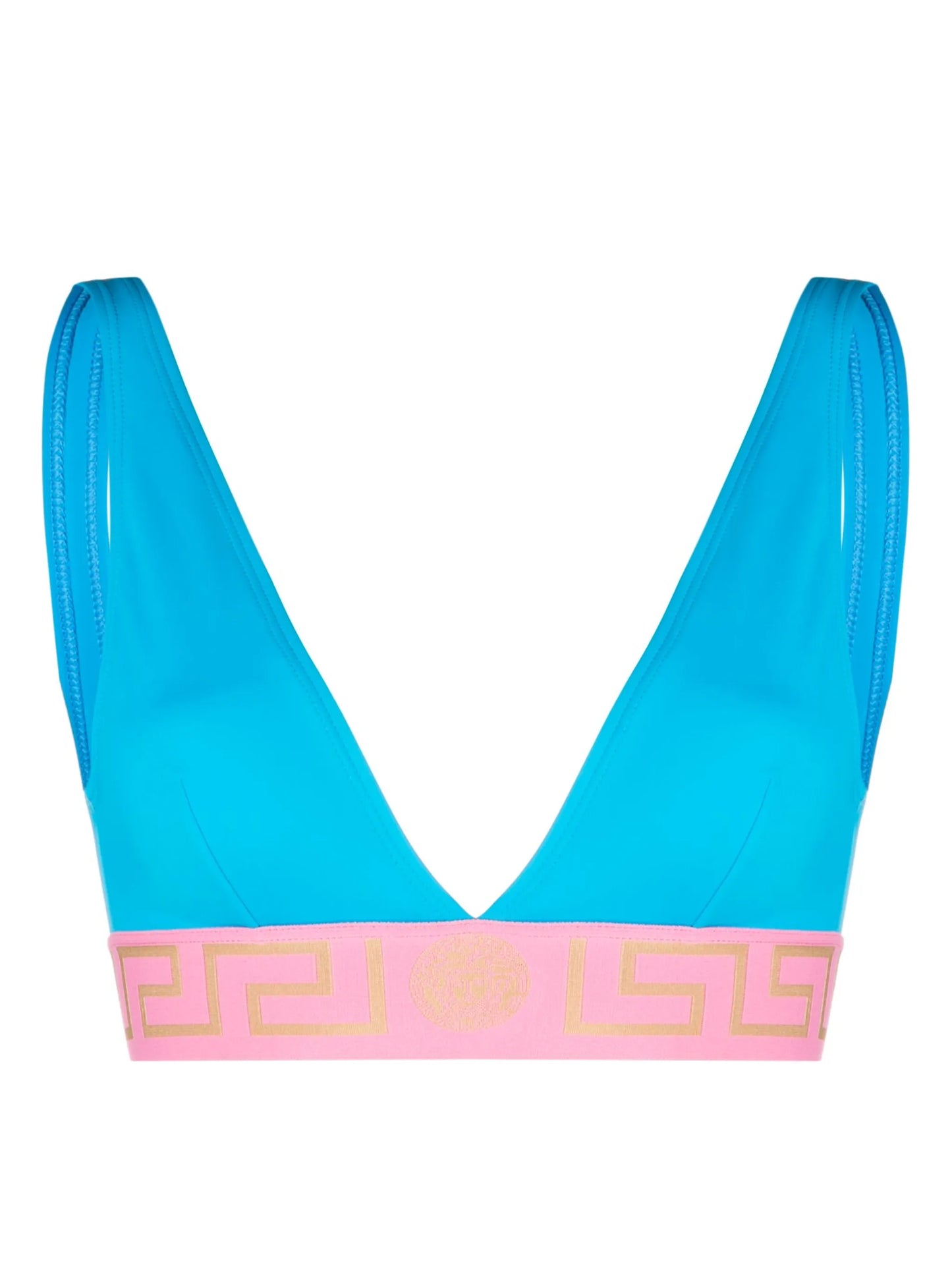 Greca Border bikini top