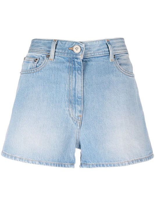 Butterflies denim shorts