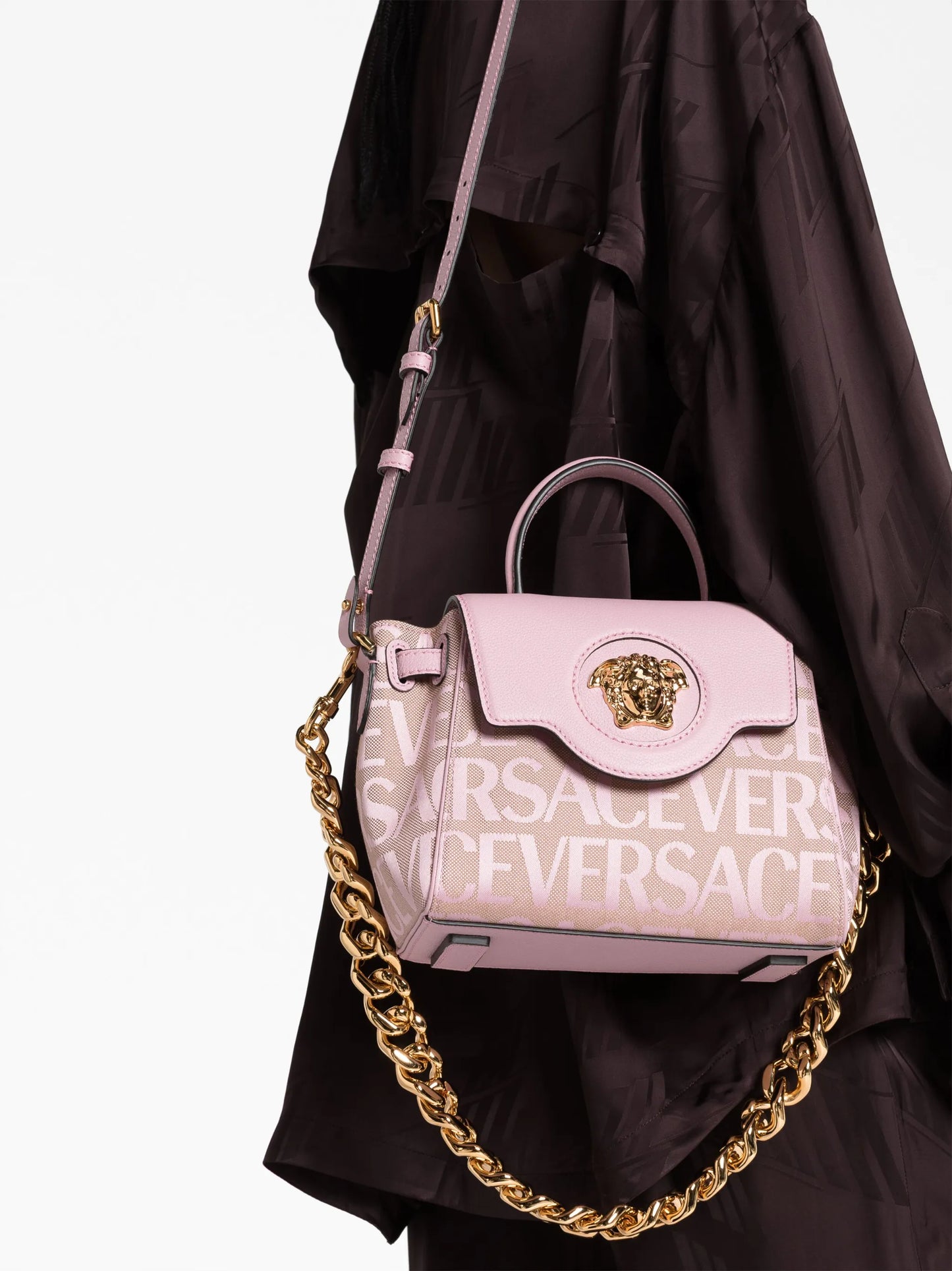 small Versace Allover La Medusa tote bag