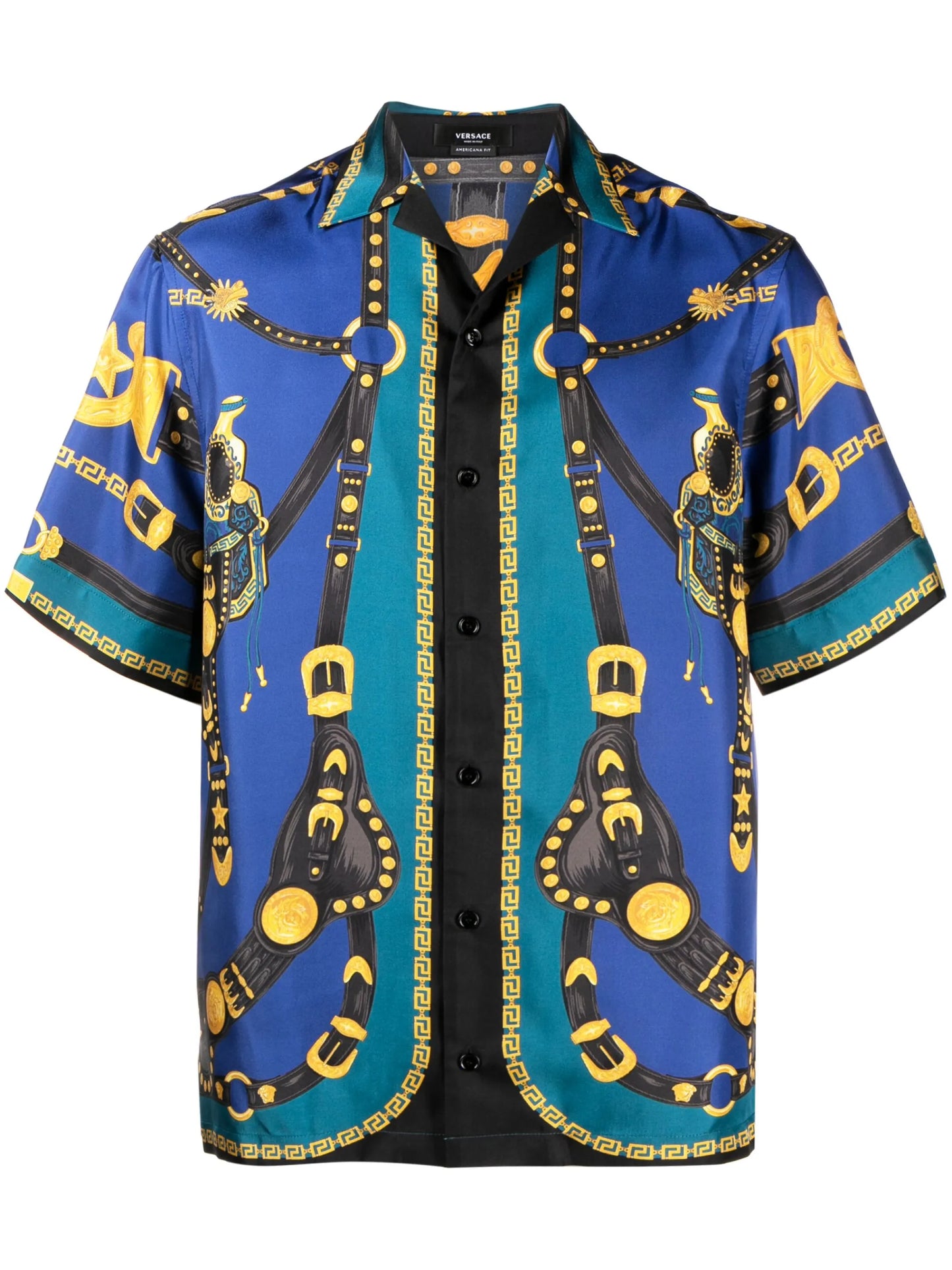 Medusa Saddle silk shirt