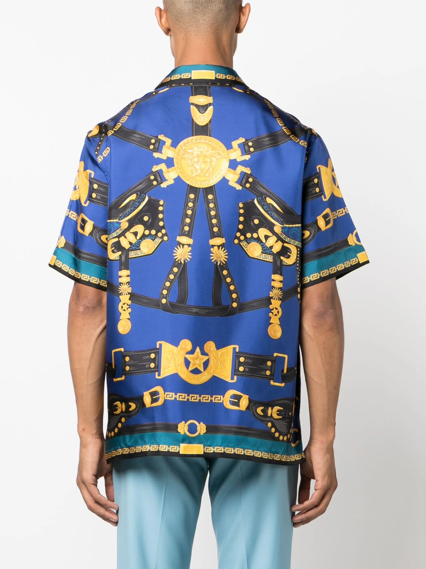 Medusa Saddle silk shirt