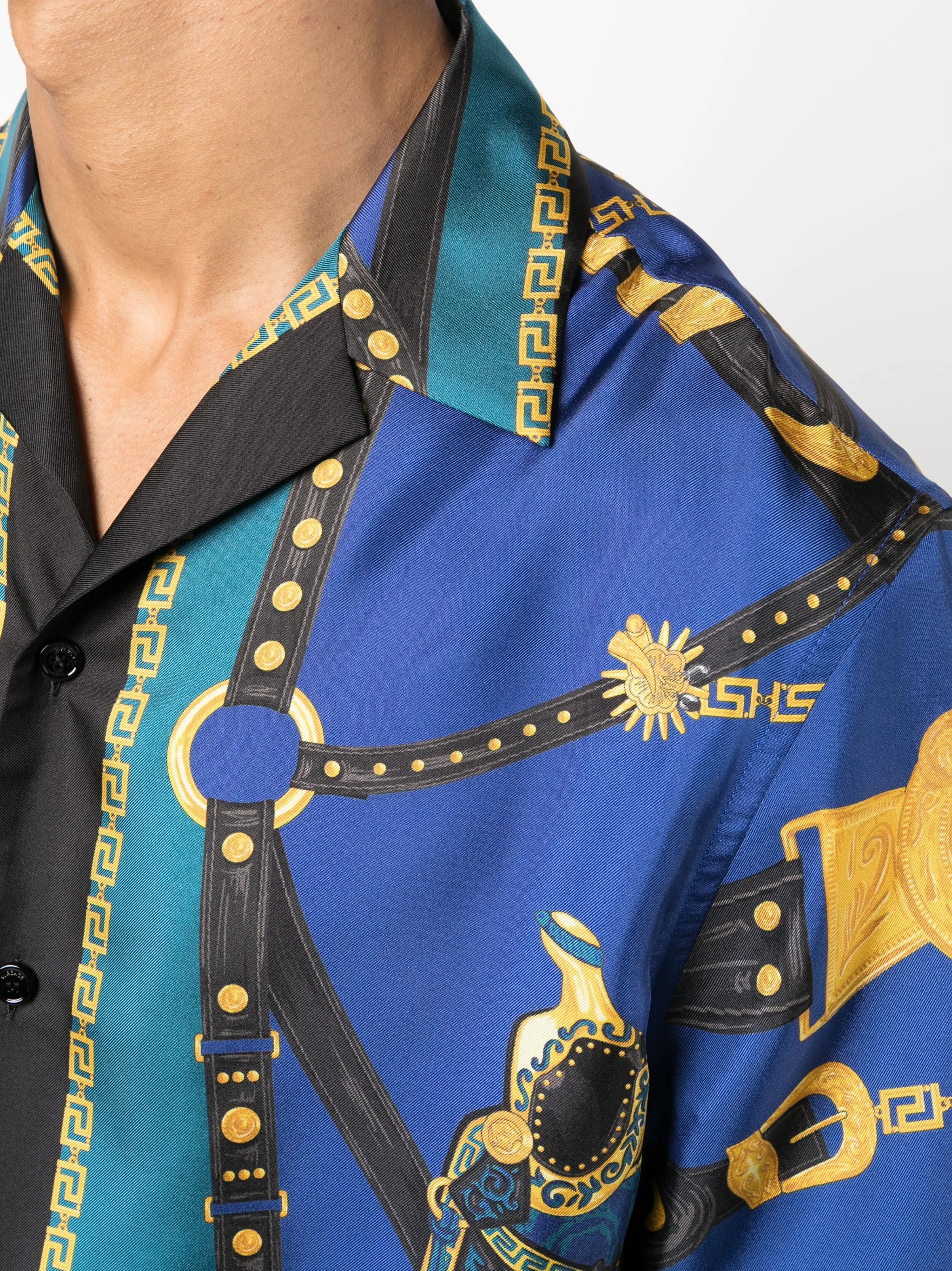 Medusa Saddle silk shirt