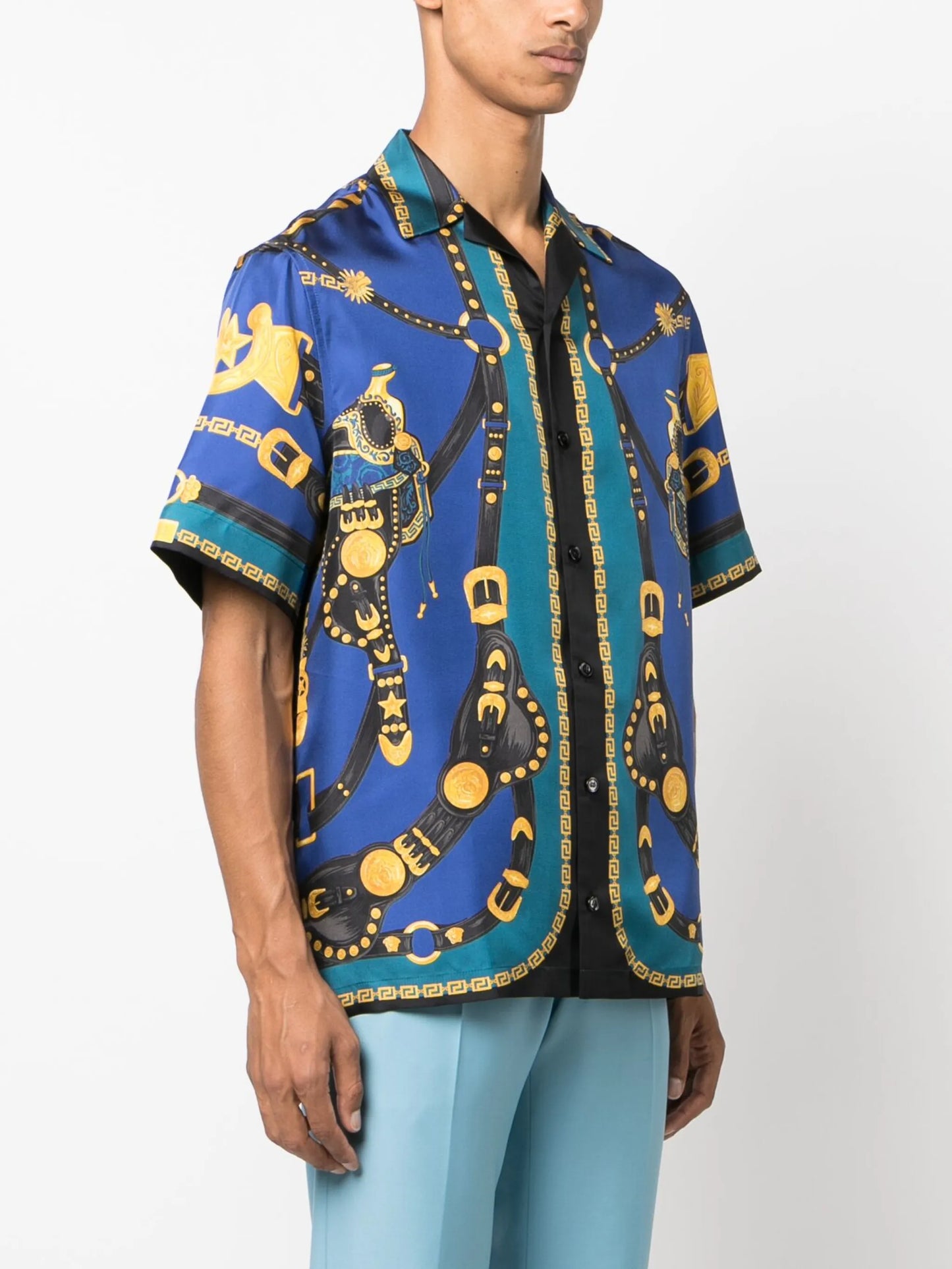 Medusa Saddle silk shirt