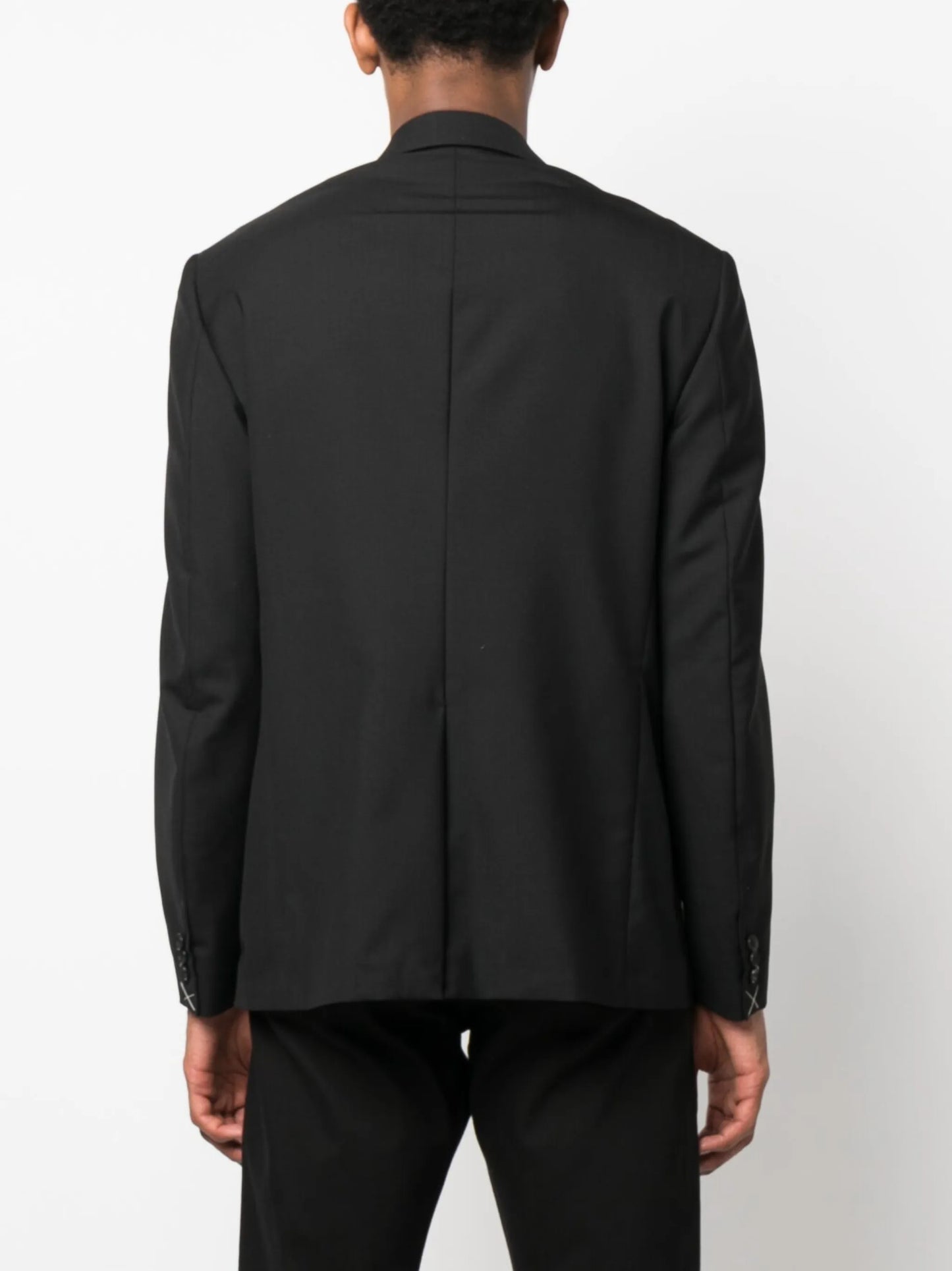 wool single-breasted blazer