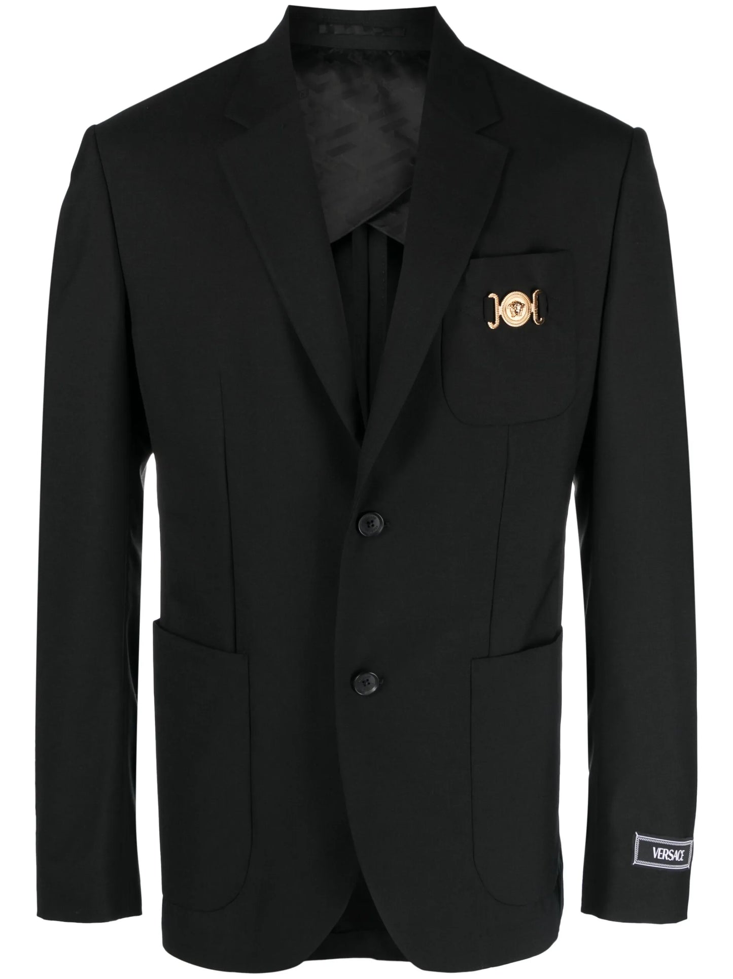 wool single-breasted blazer
