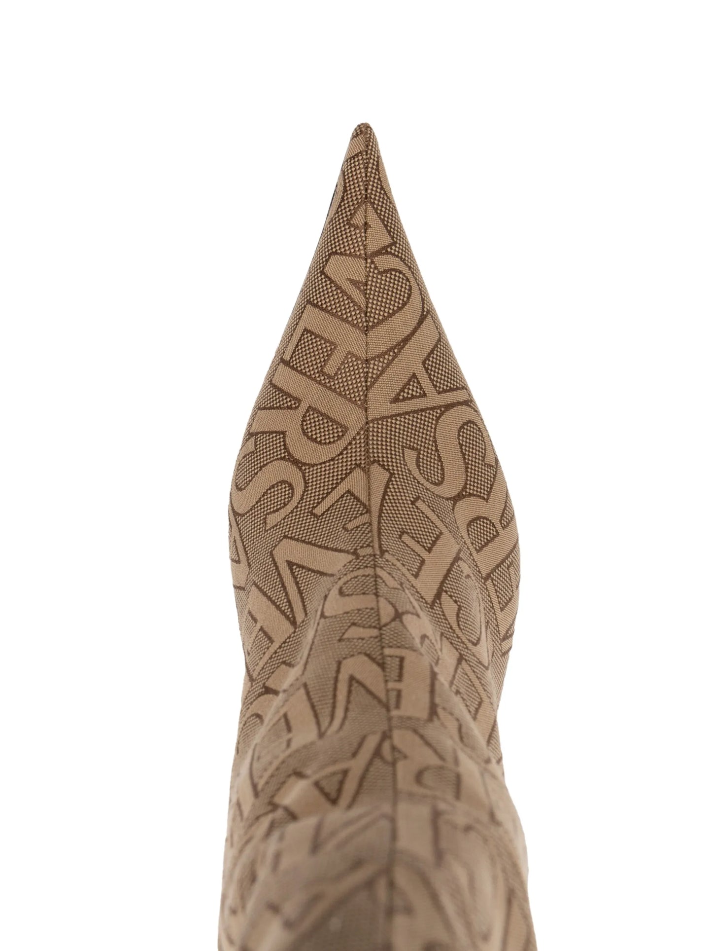 Versace Allover knee-high boots