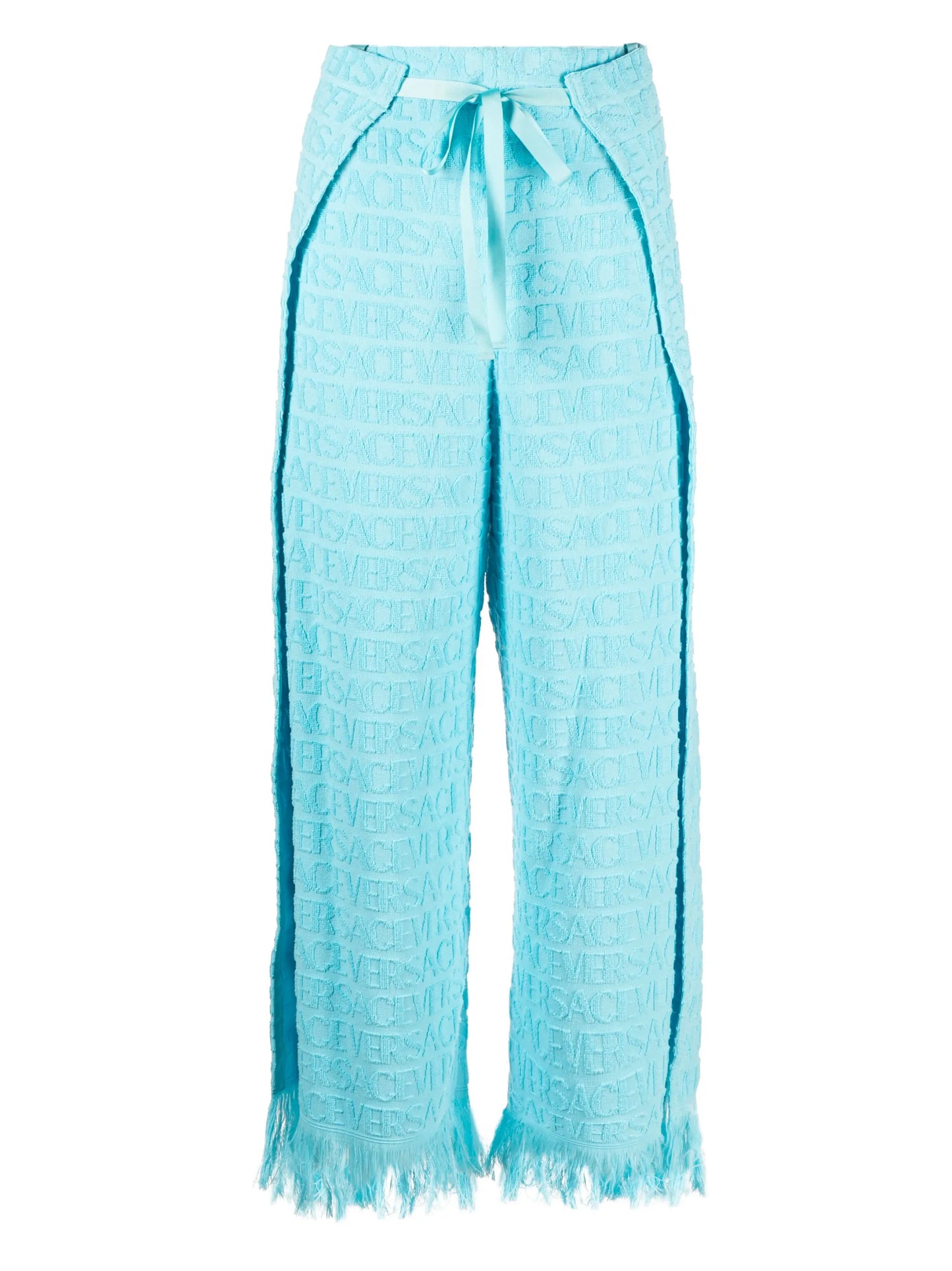 Versace Allover towel trousers