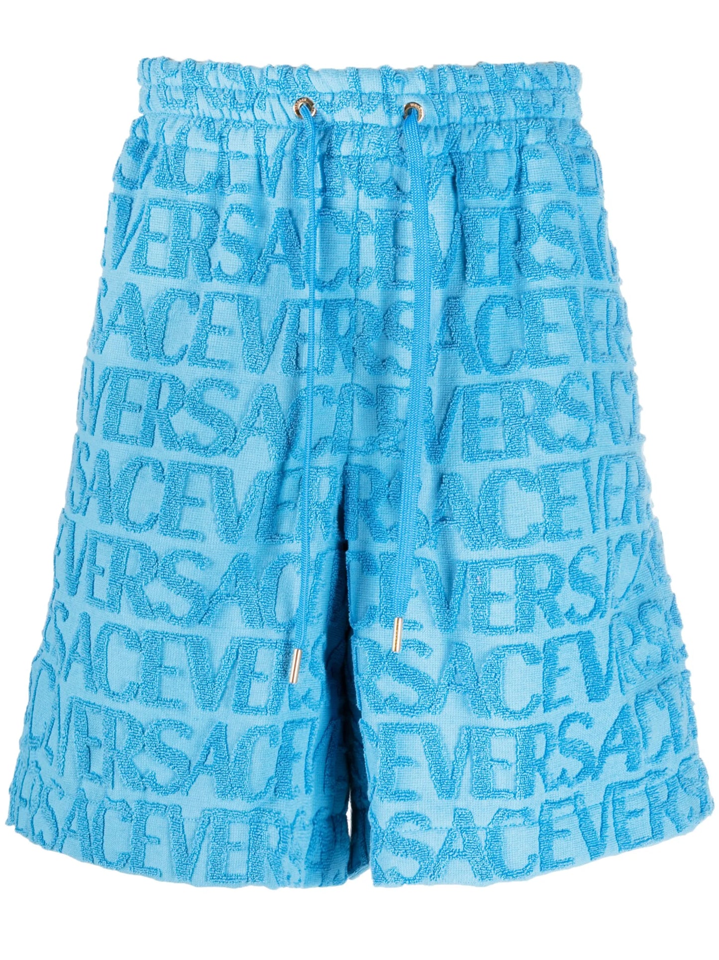 Versace Allover towel shorts