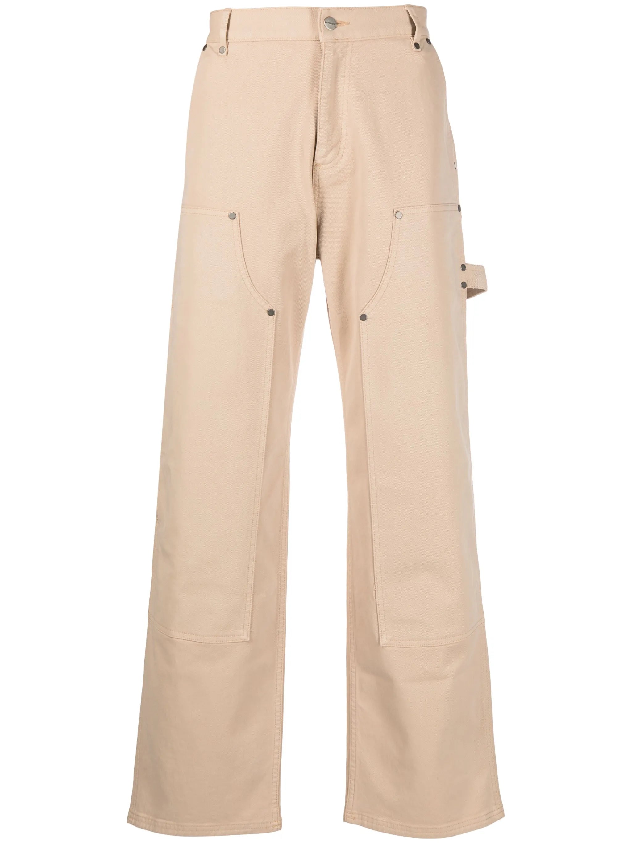 straight-leg utility trousers