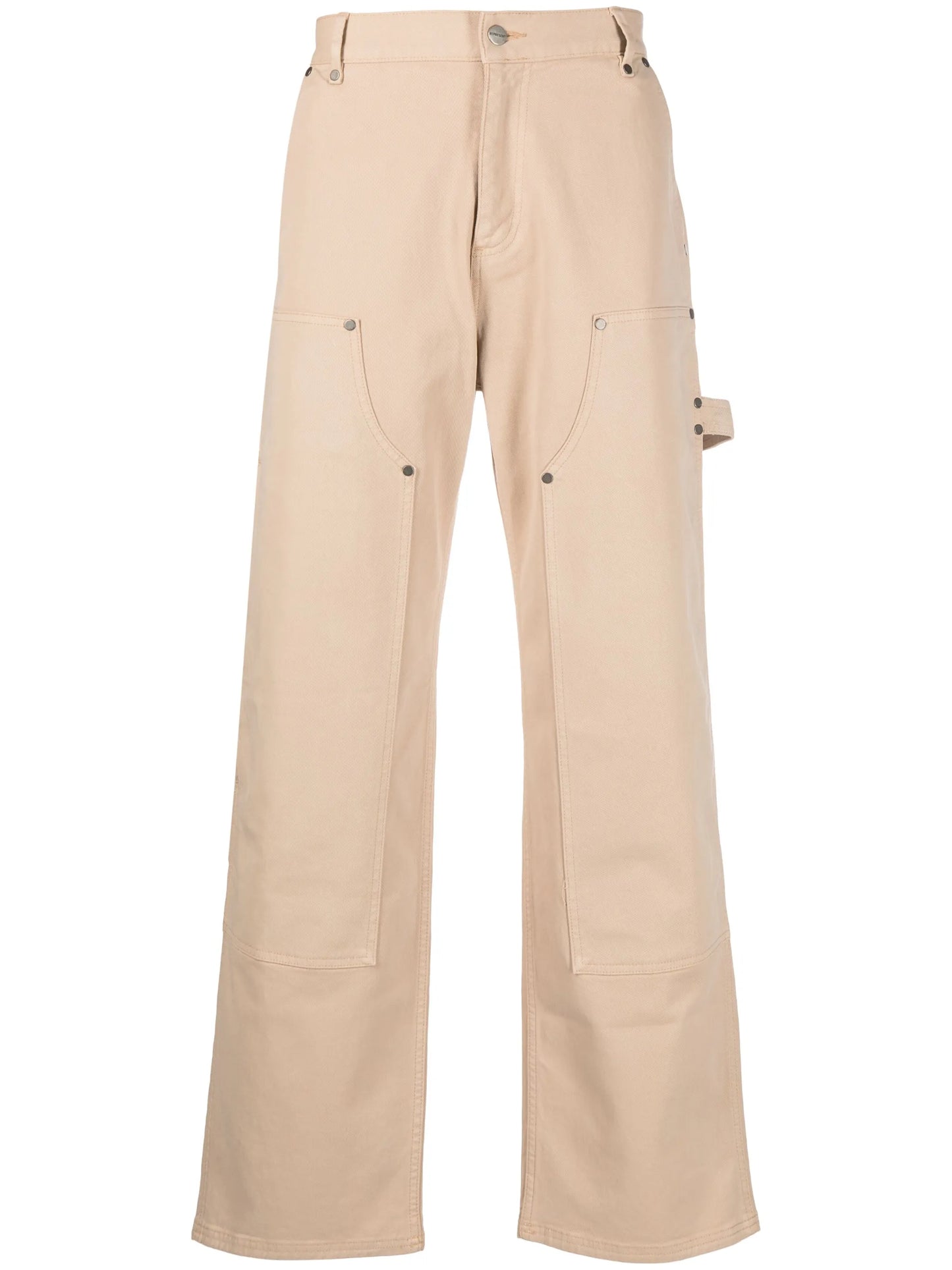 straight-leg utility trousers