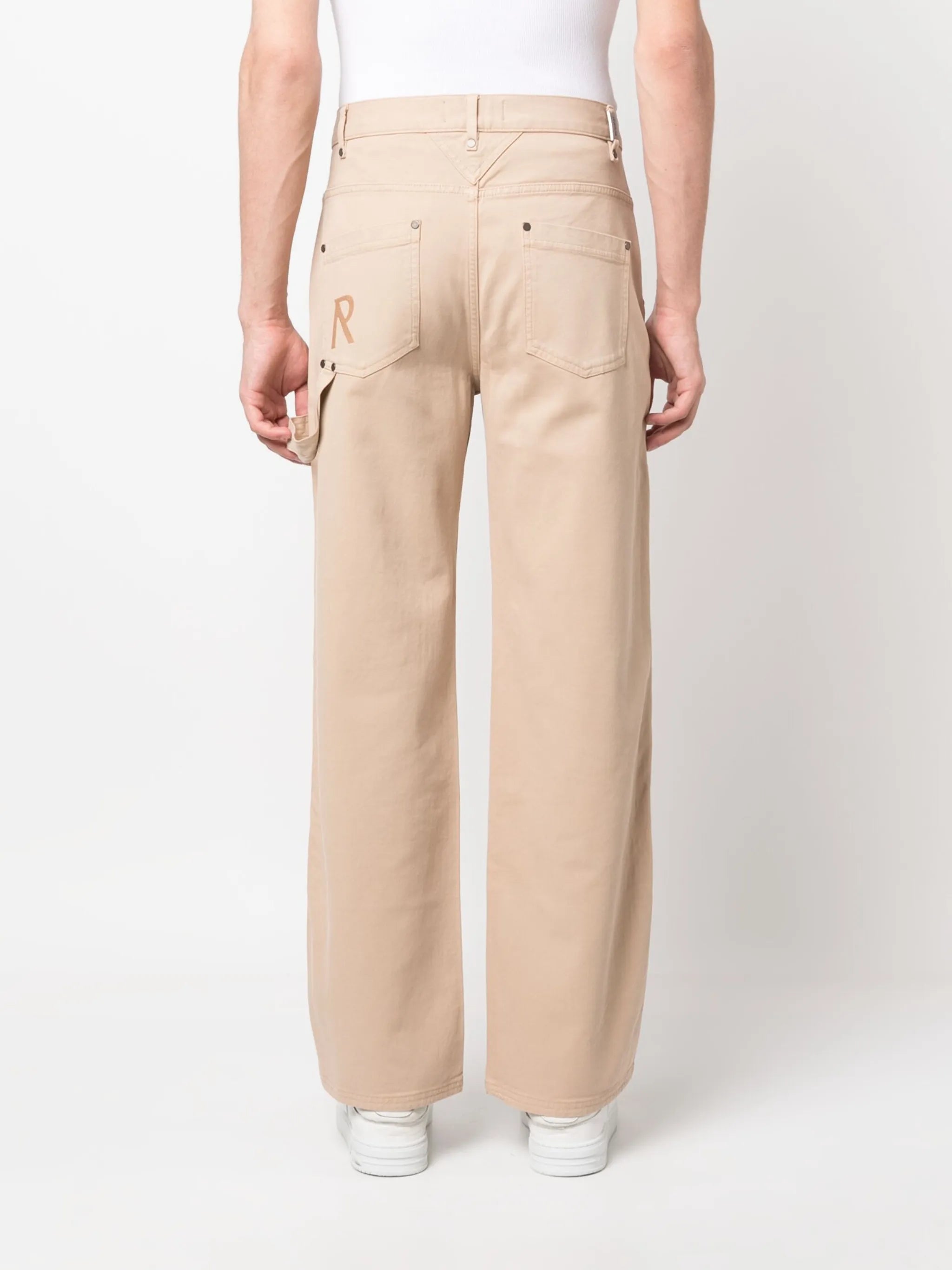 straight-leg utility trousers