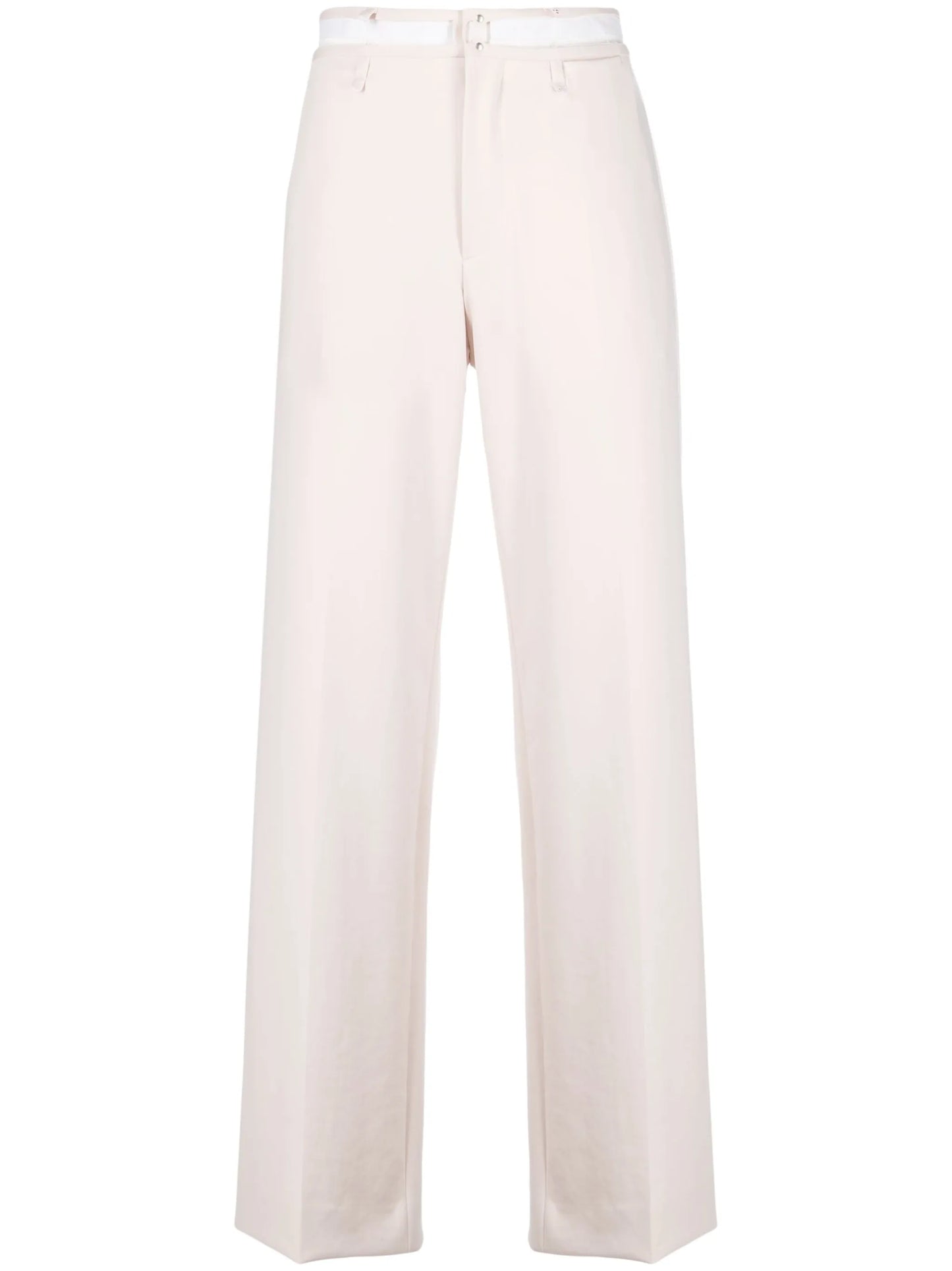 Deconstructed tailored trousers