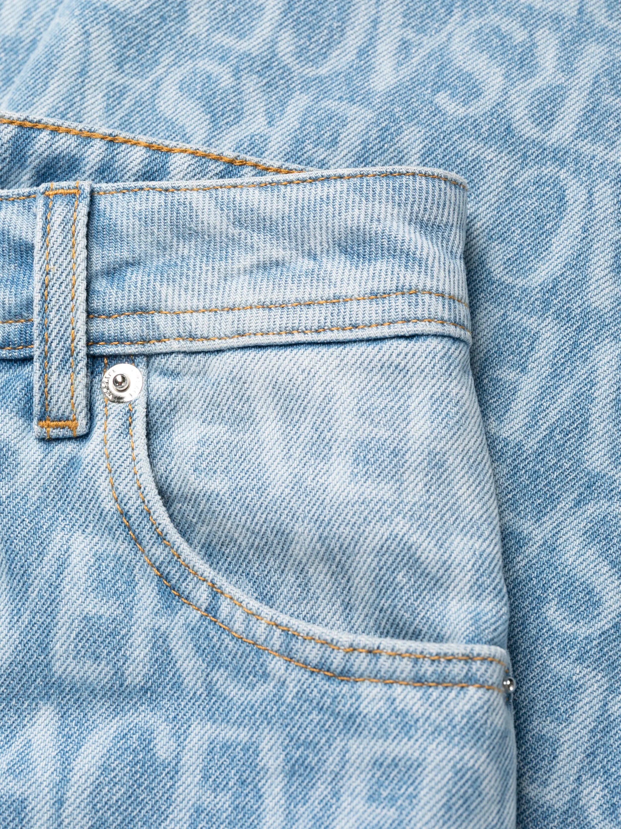 Versace Allover straight-leg jeans
