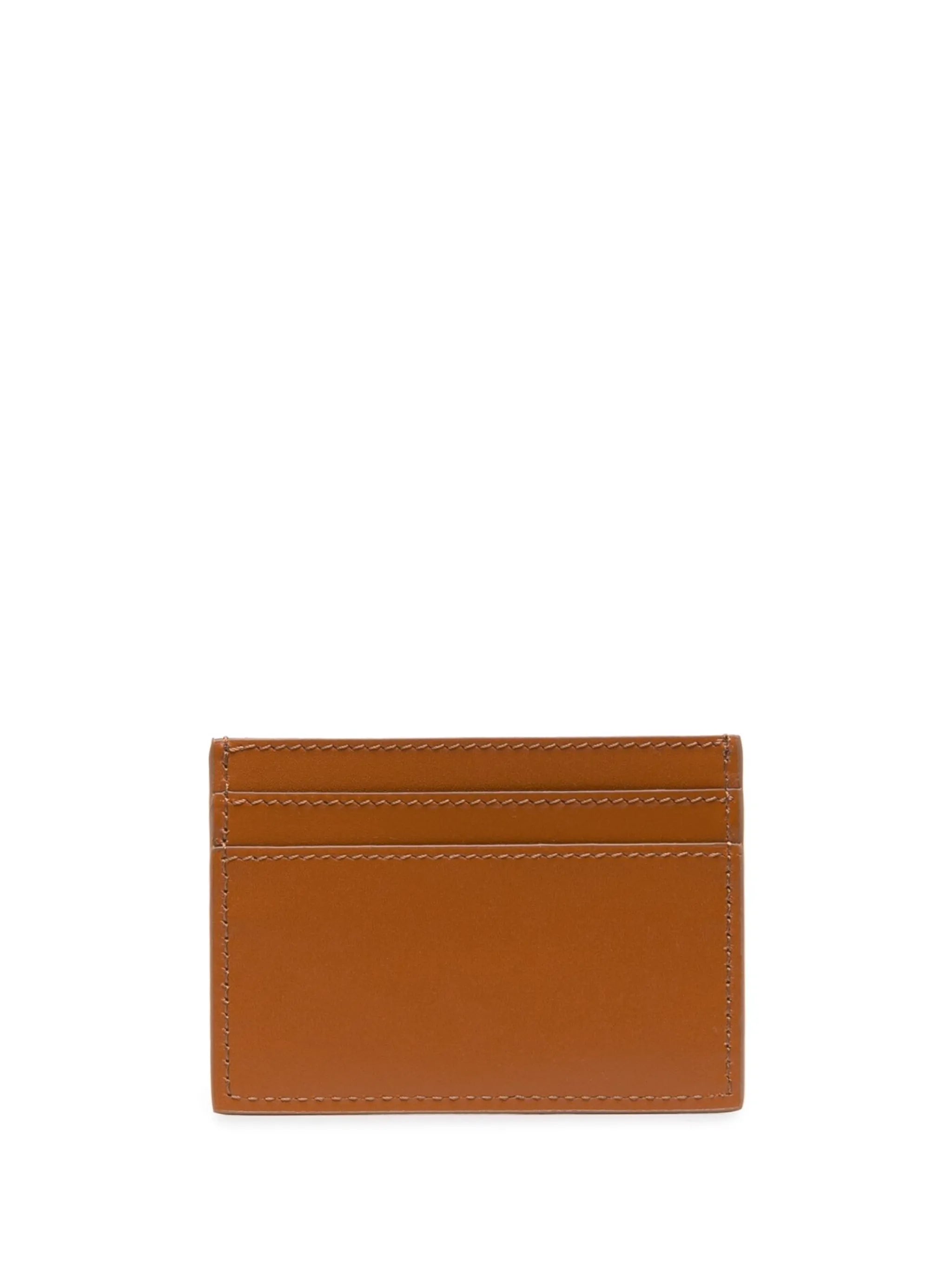Greca Goddess leather cardholder