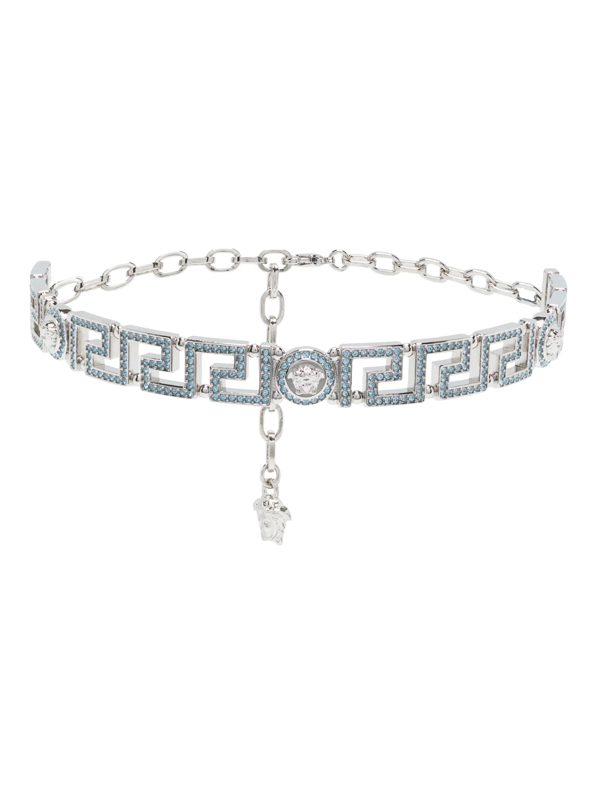 Medusa Greca choker necklace