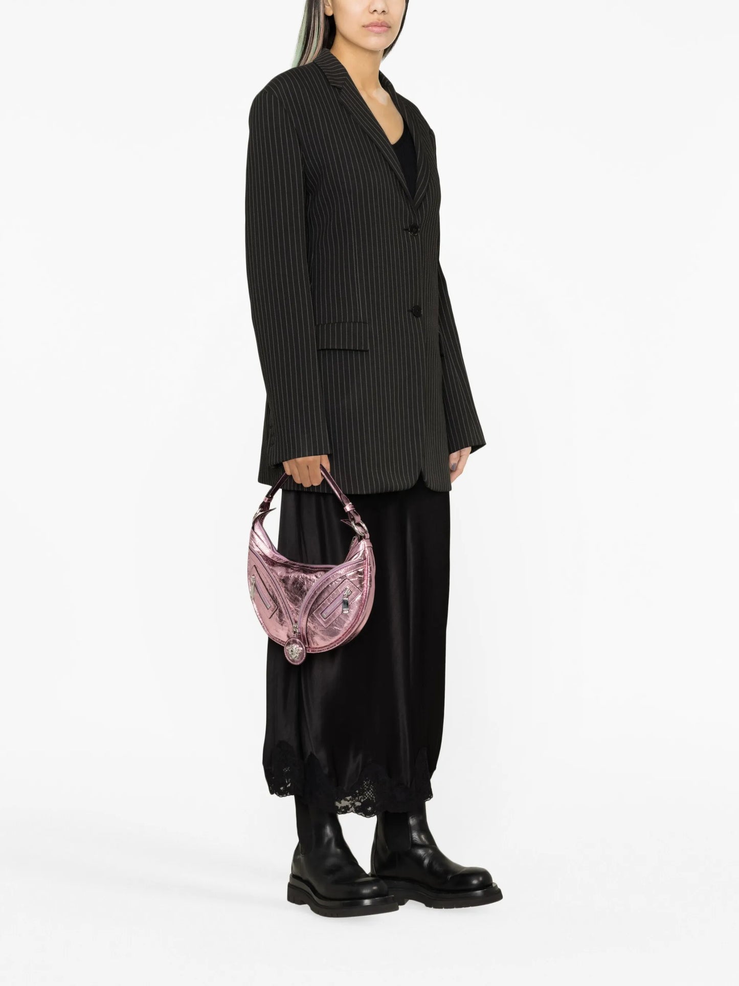 small Repeat metallic-effect shoulder bag